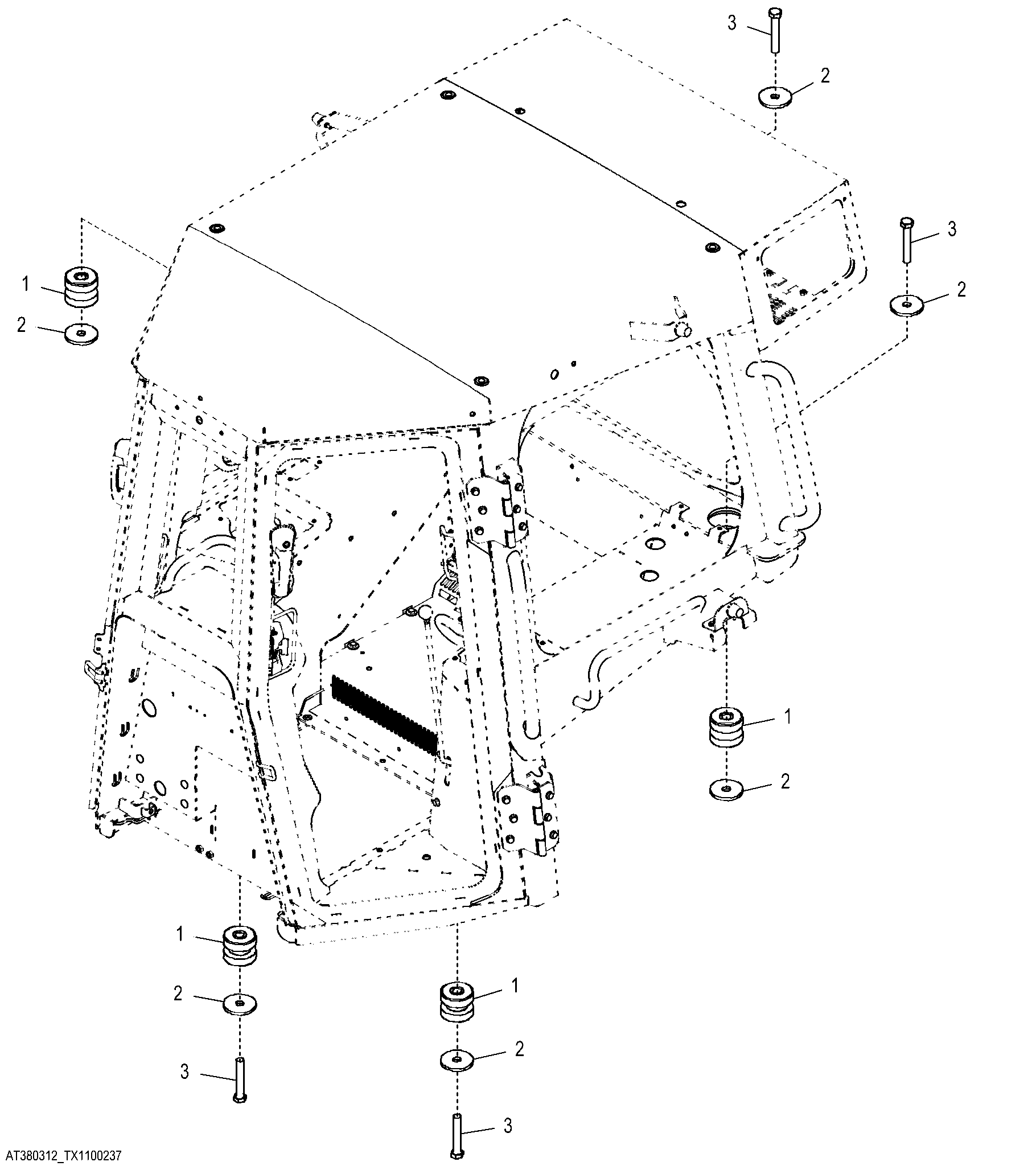 Operator Station Mounting Hardware ( - 406028)