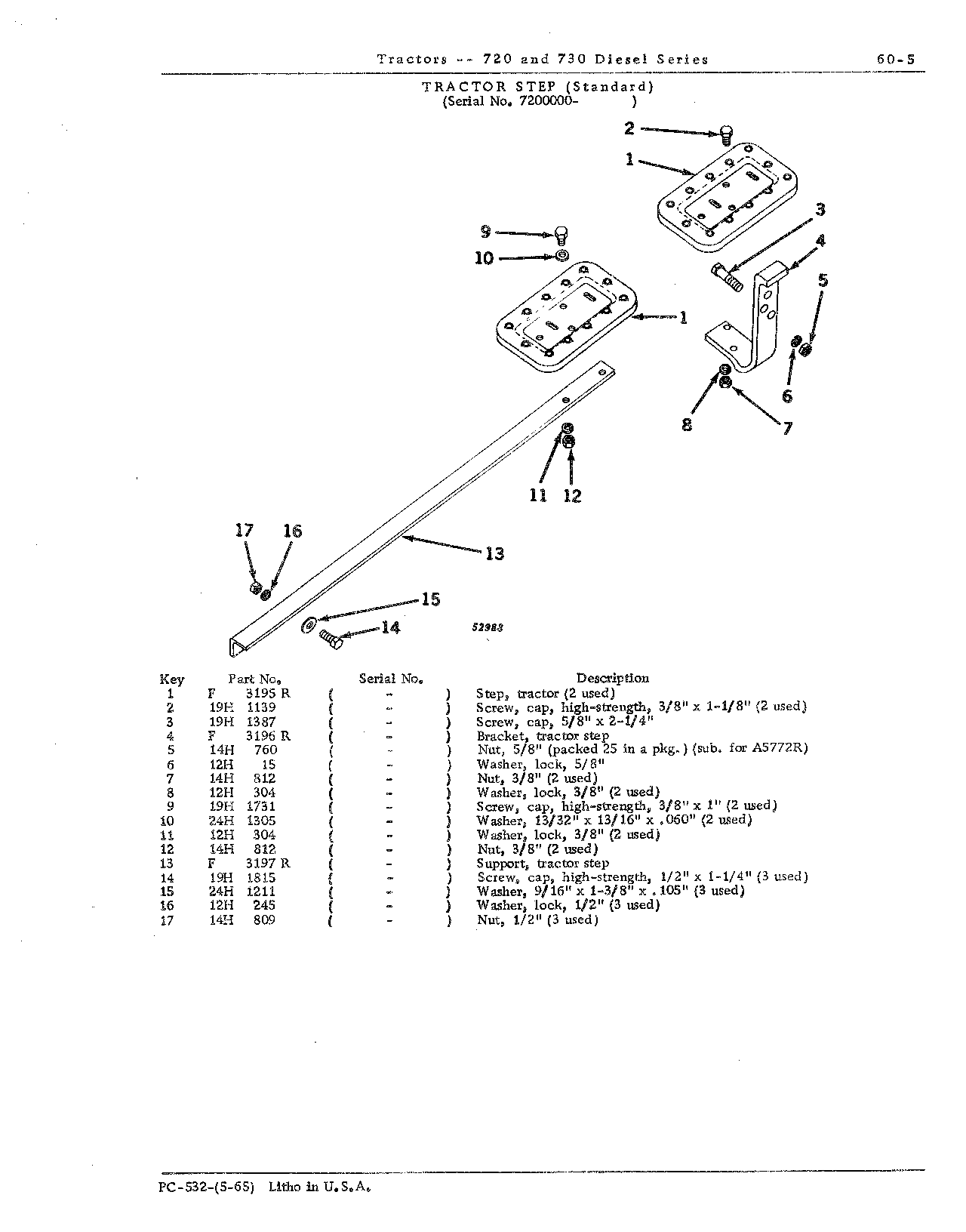 Step, tractor (Continued)