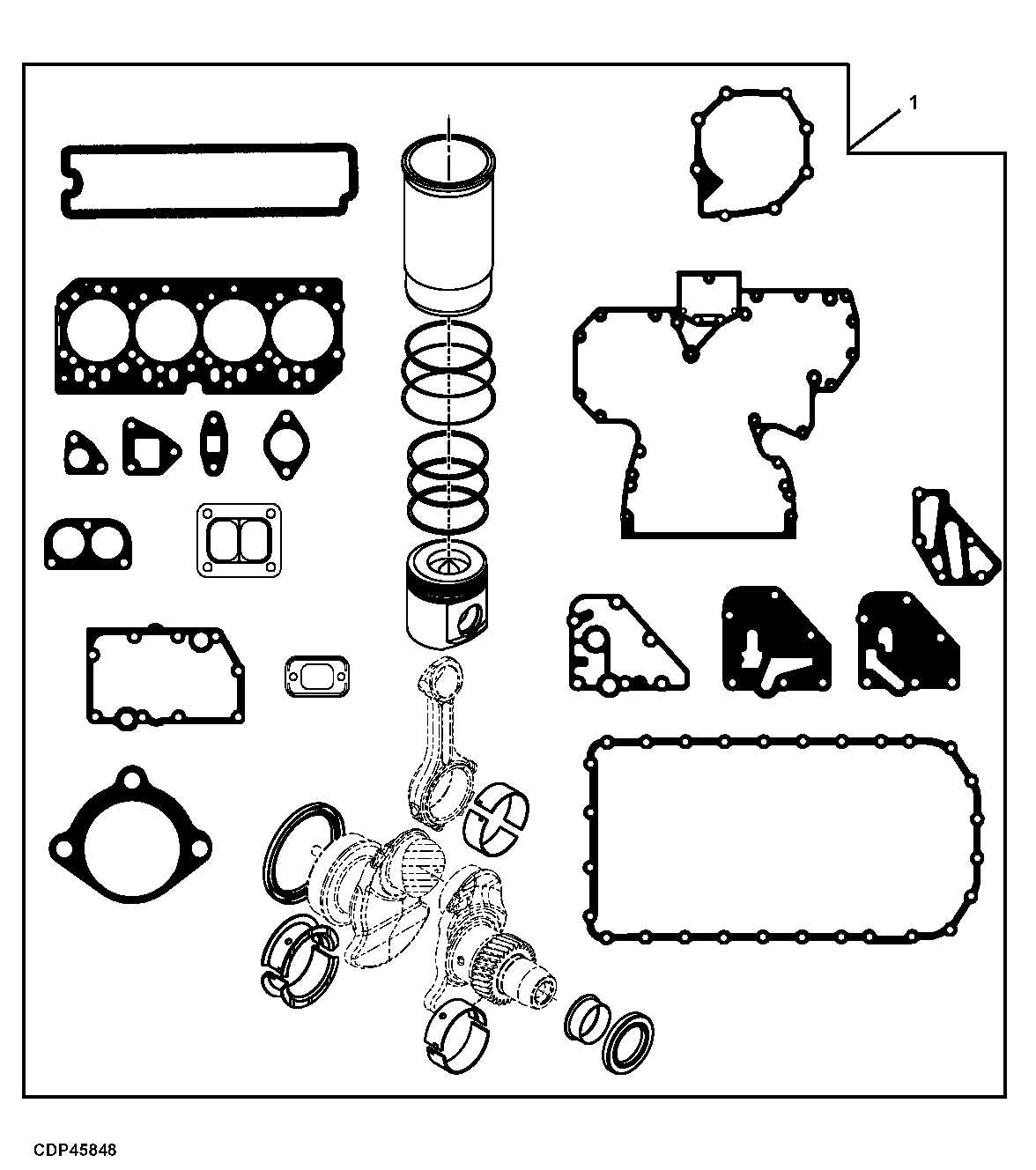 ENGINE OVERHAUL KIT