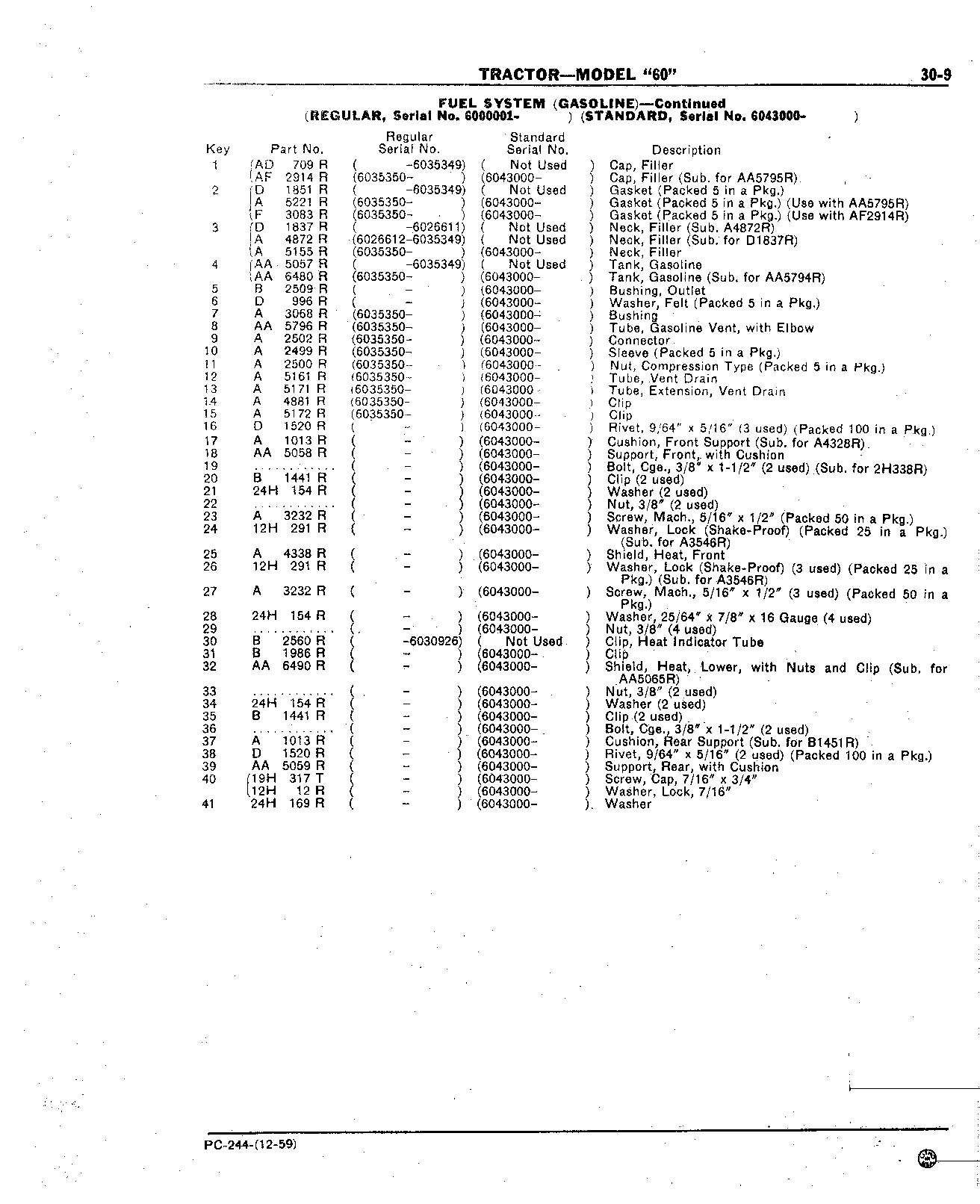 Section 30-Fuel System (Continued)