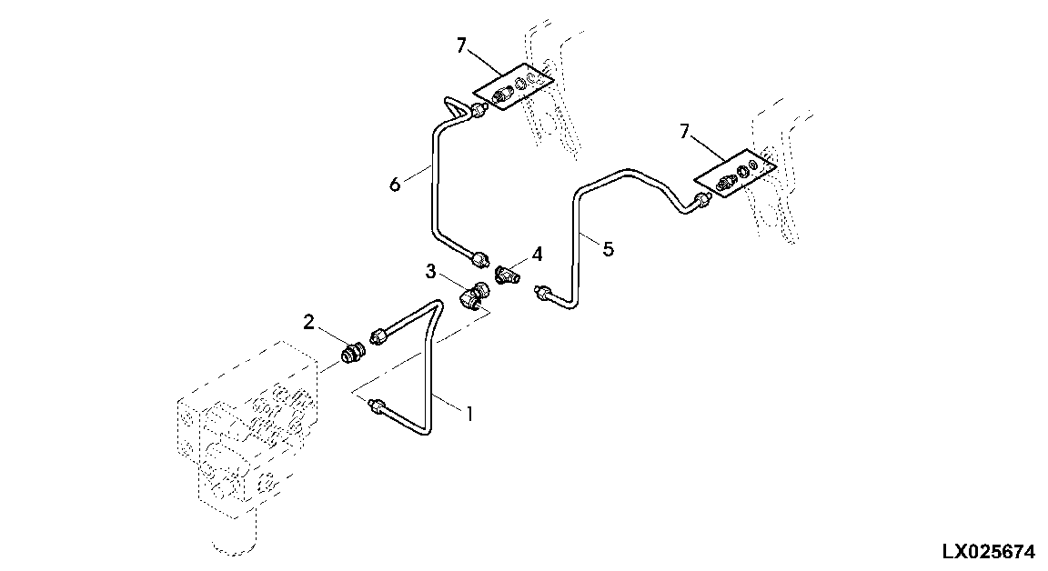 LUBRICATION LINES (REVERSHIFT)