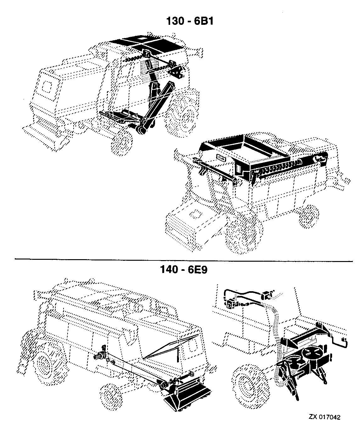 2254, 2256, 2258 Combines (S.N. -068583) (Europe Edition)