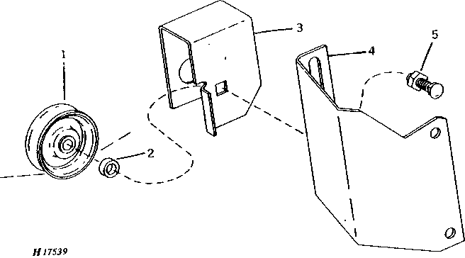 ENGINE FAN COUNTERSHAFT DRIVE TIGHTENER ( - 11500)