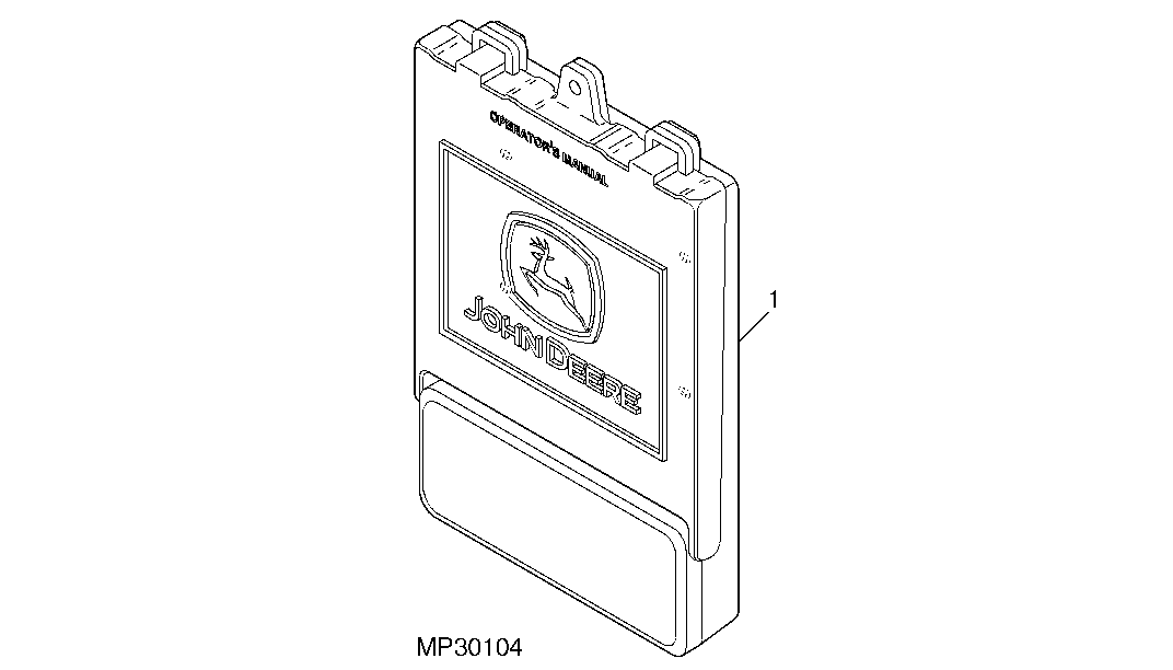 Operator's Manual Holder