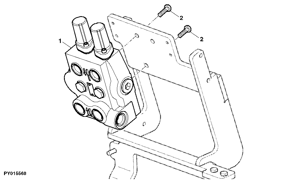 REAR DUAL SCV