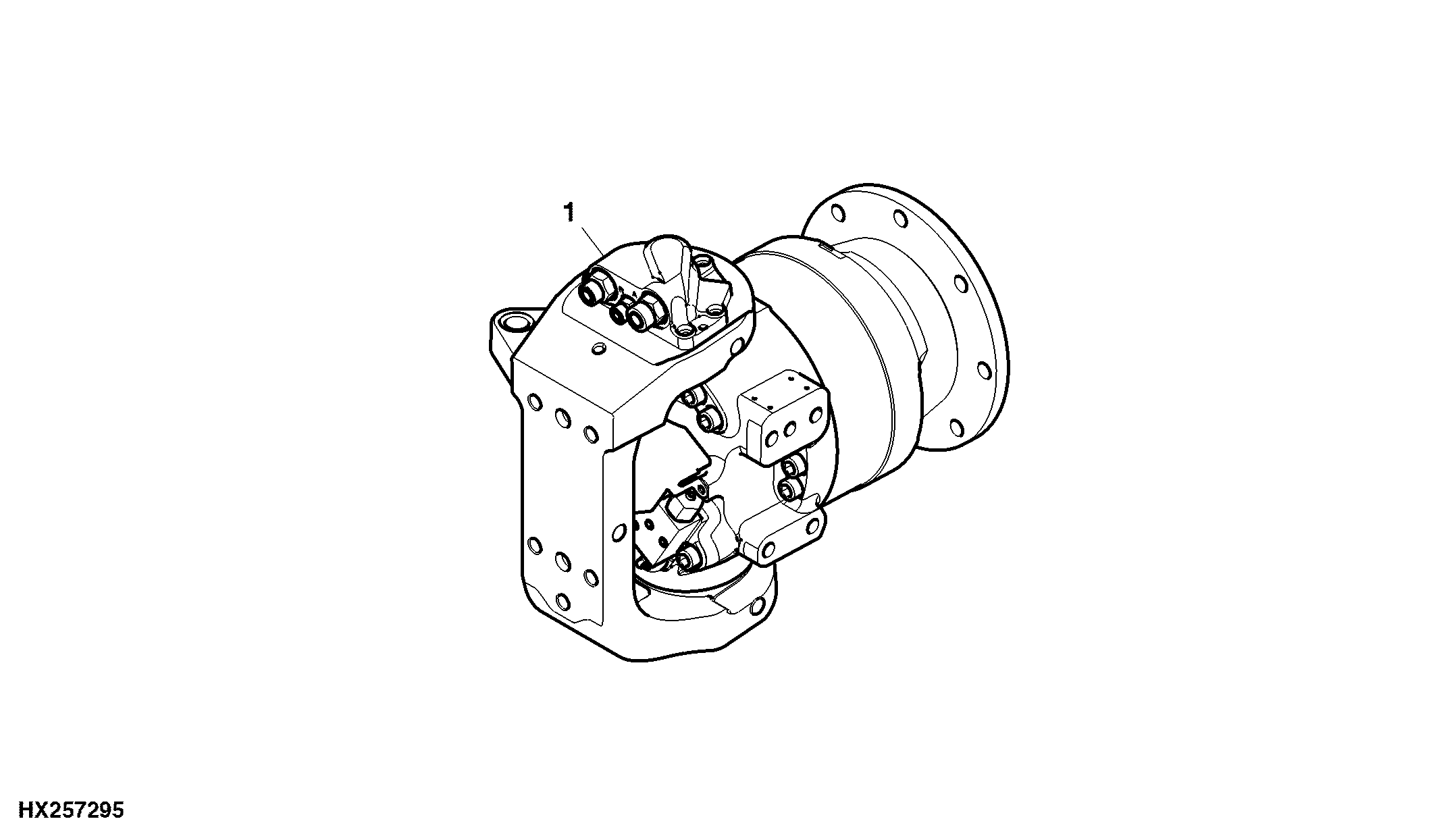 Hydraulic Motor, 2294 cc, 4WD