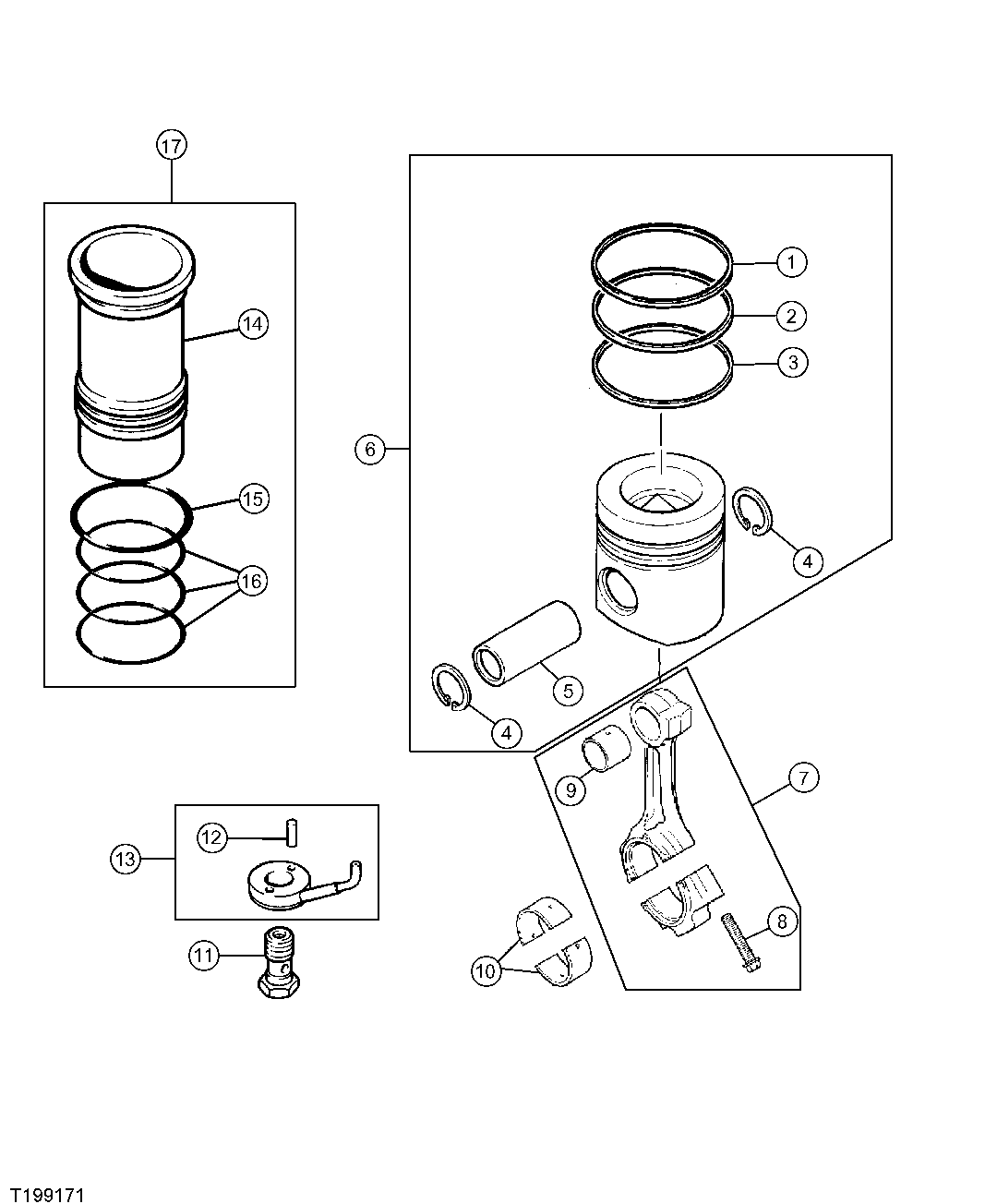 ENGINE PISTON,CYLINDER LINER,CONNECTING RODS AND BEARINGS