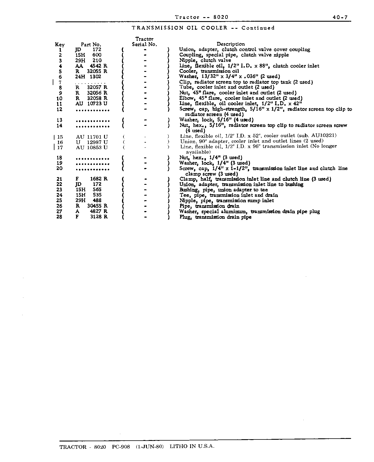 Section 40-Transmission (Continued)