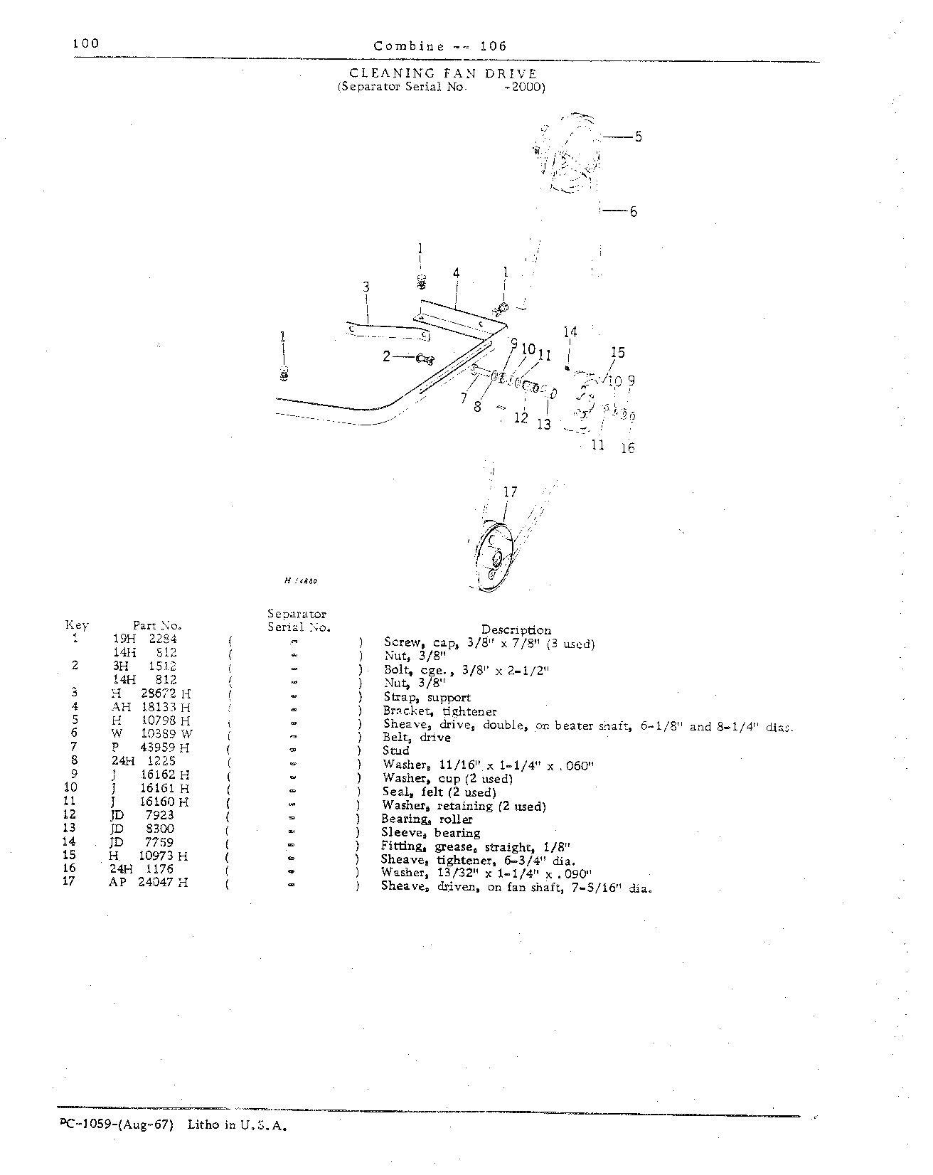 Drives and Separator Shields (Continued)