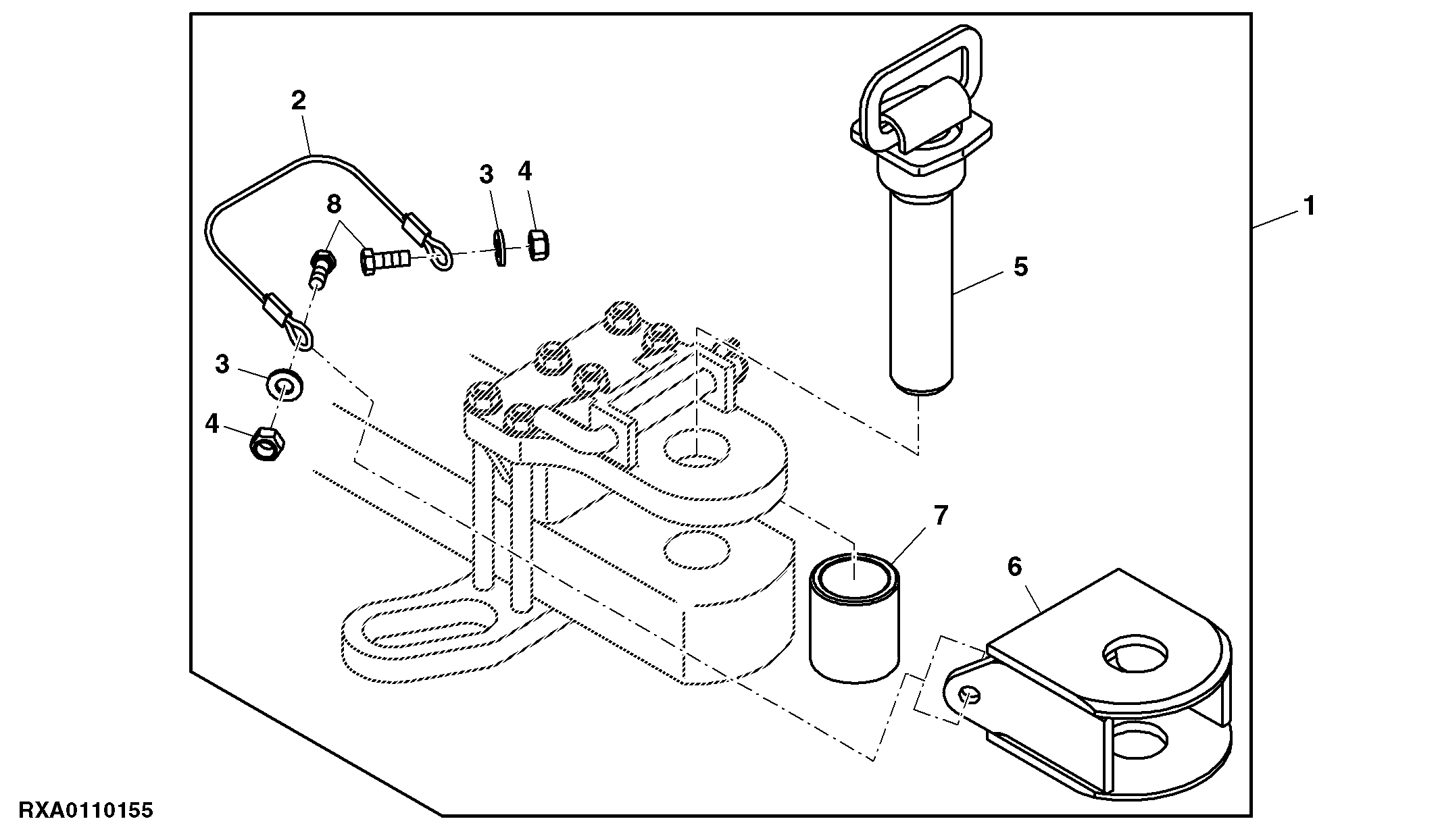 Hitch Conversion (Category V To Category IV), Attachment