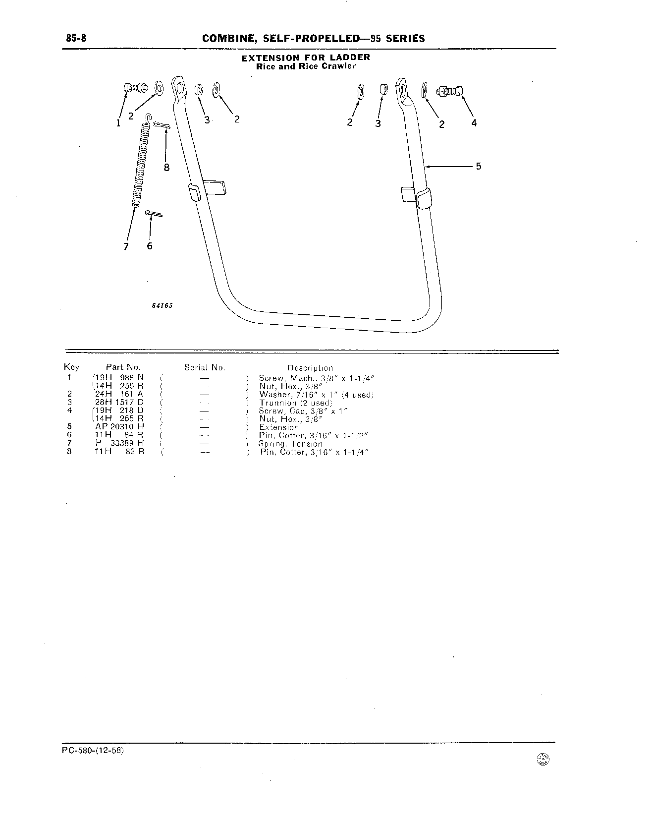Separator Front, Top and Side Sheets, and Ladder (Continued)