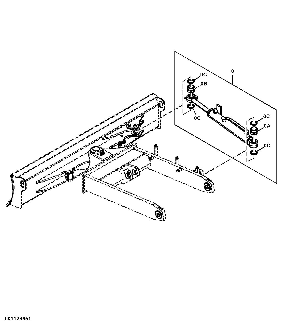 Blade Angle Hydraulic Cylinder