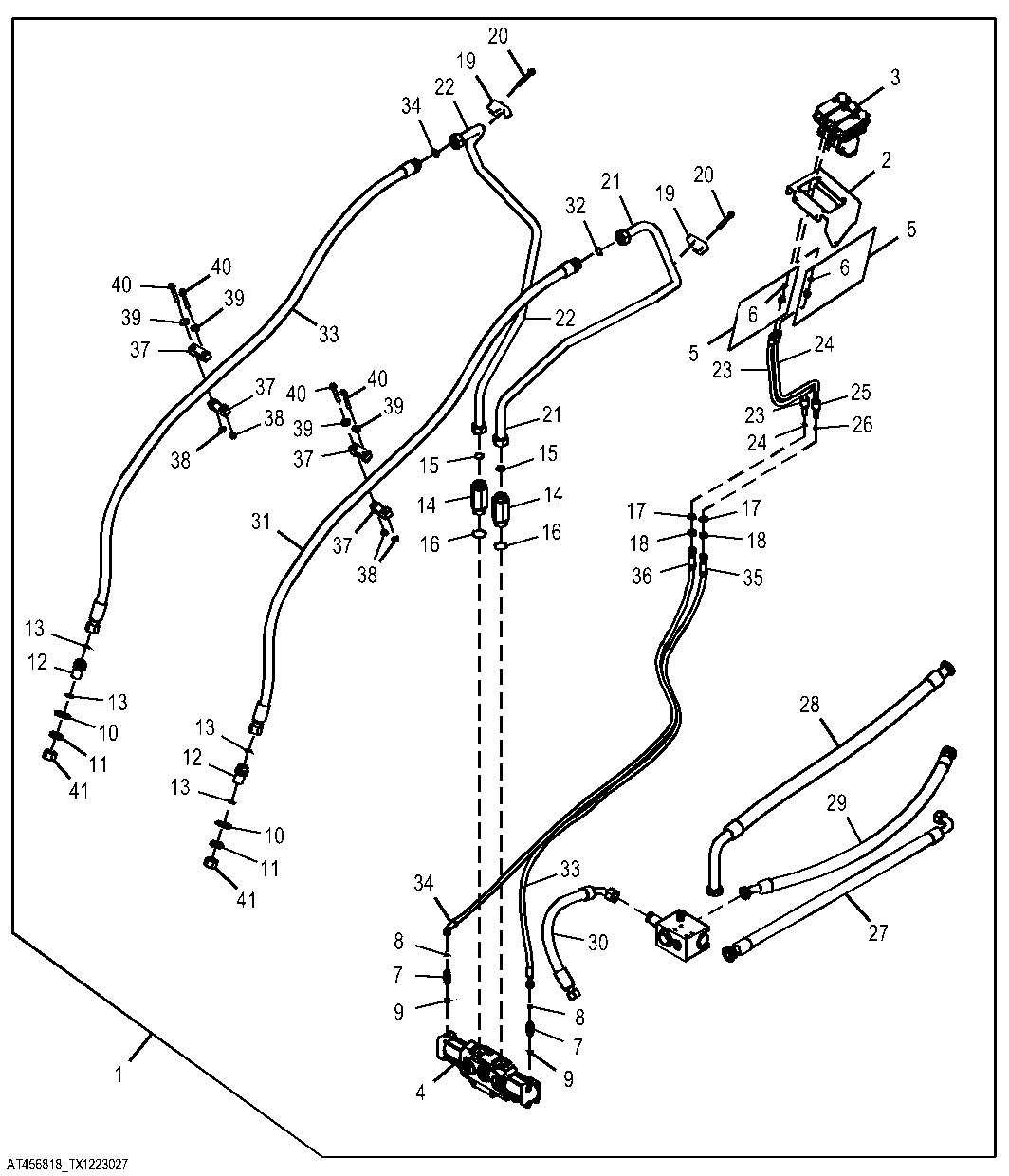 Two Lever To Three Lever Pilot Controller Conversion Kit