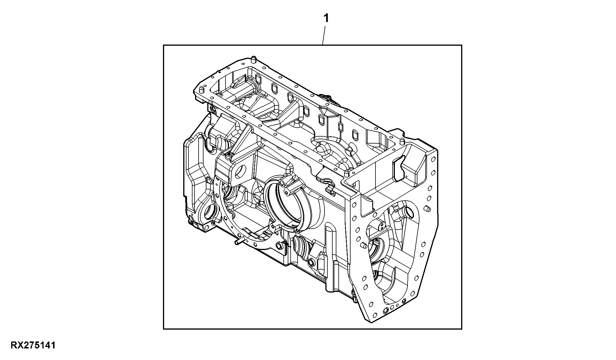 Case, Front Axle Center, ILS™, W/ Front PTO