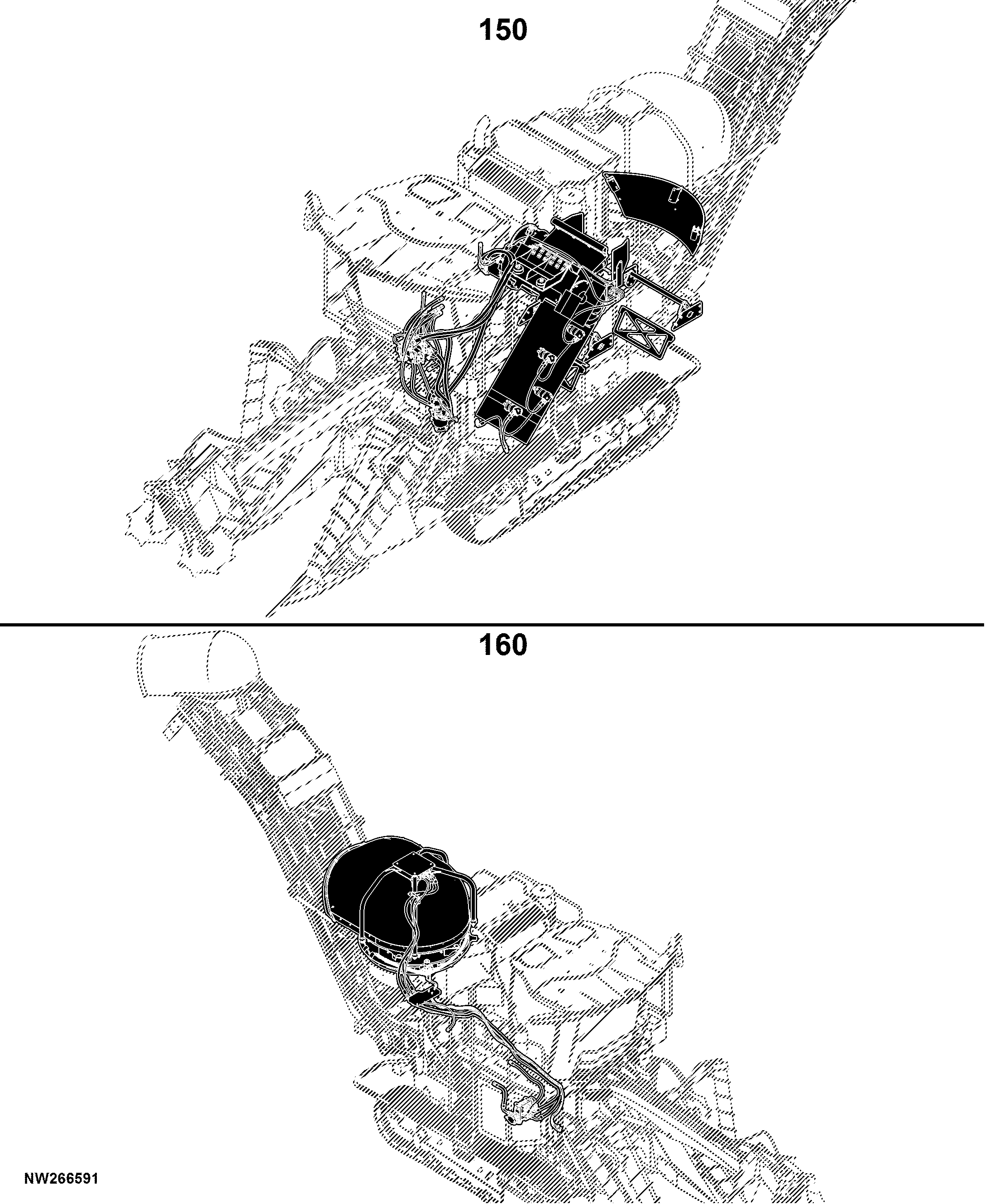 CH670 (Track) Sugarcane Harvester (Engine: 6090HNW02, 6090HNW04) South America Edition