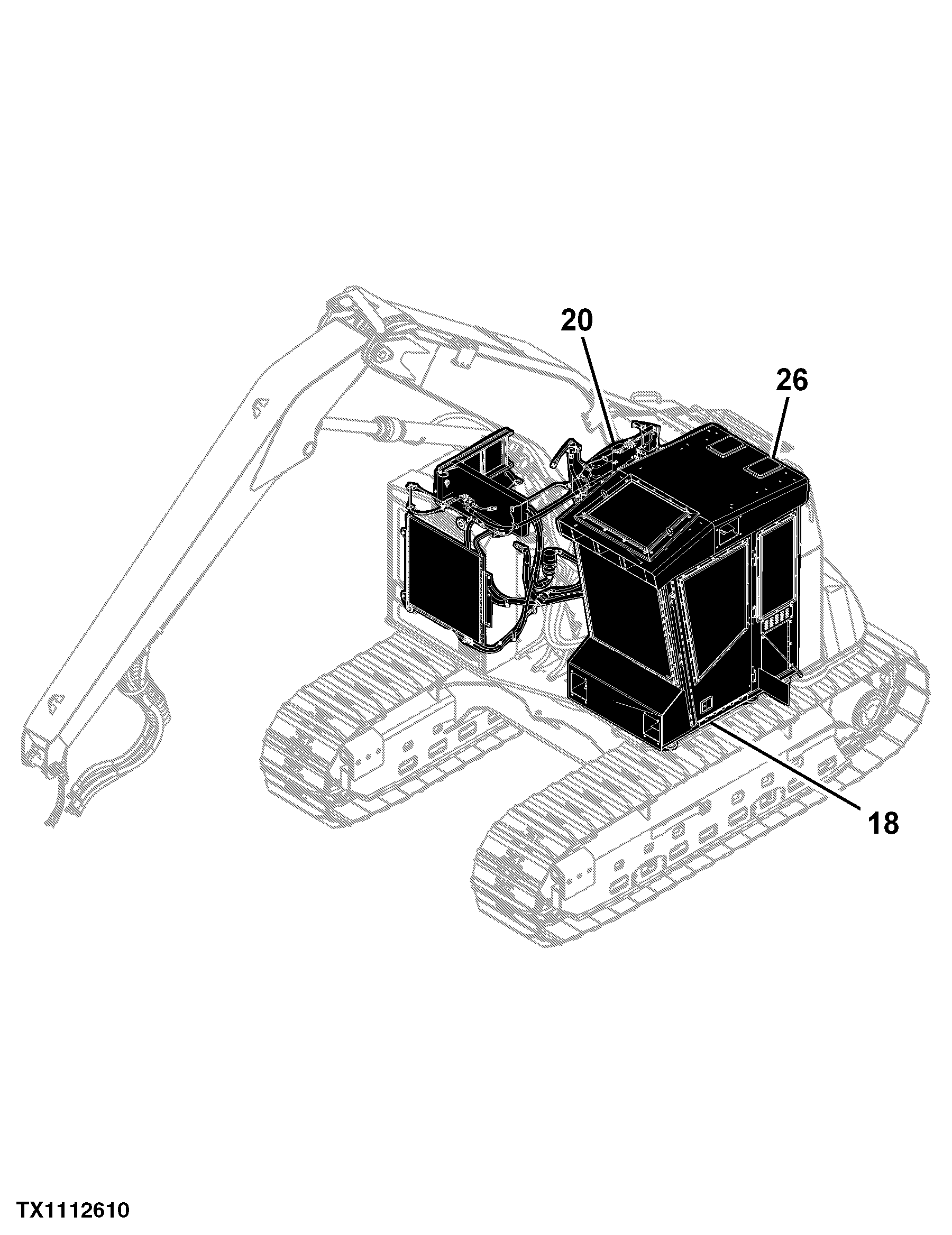 703JH Tracked Harvester (PIN: 1T0703JH_ _C220453 - C269976)
