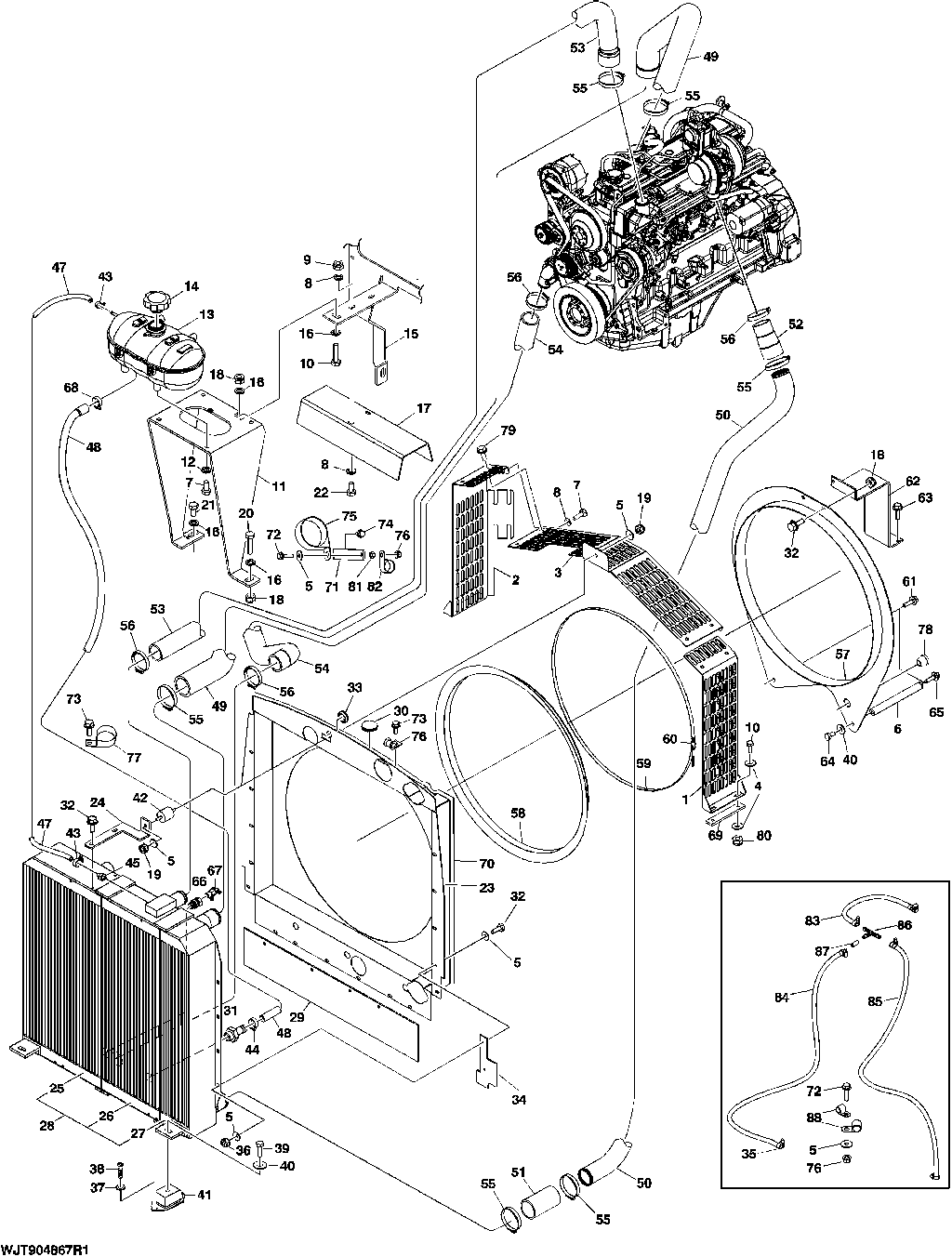 Cooling System Hoses and Fittings ( - 002897)