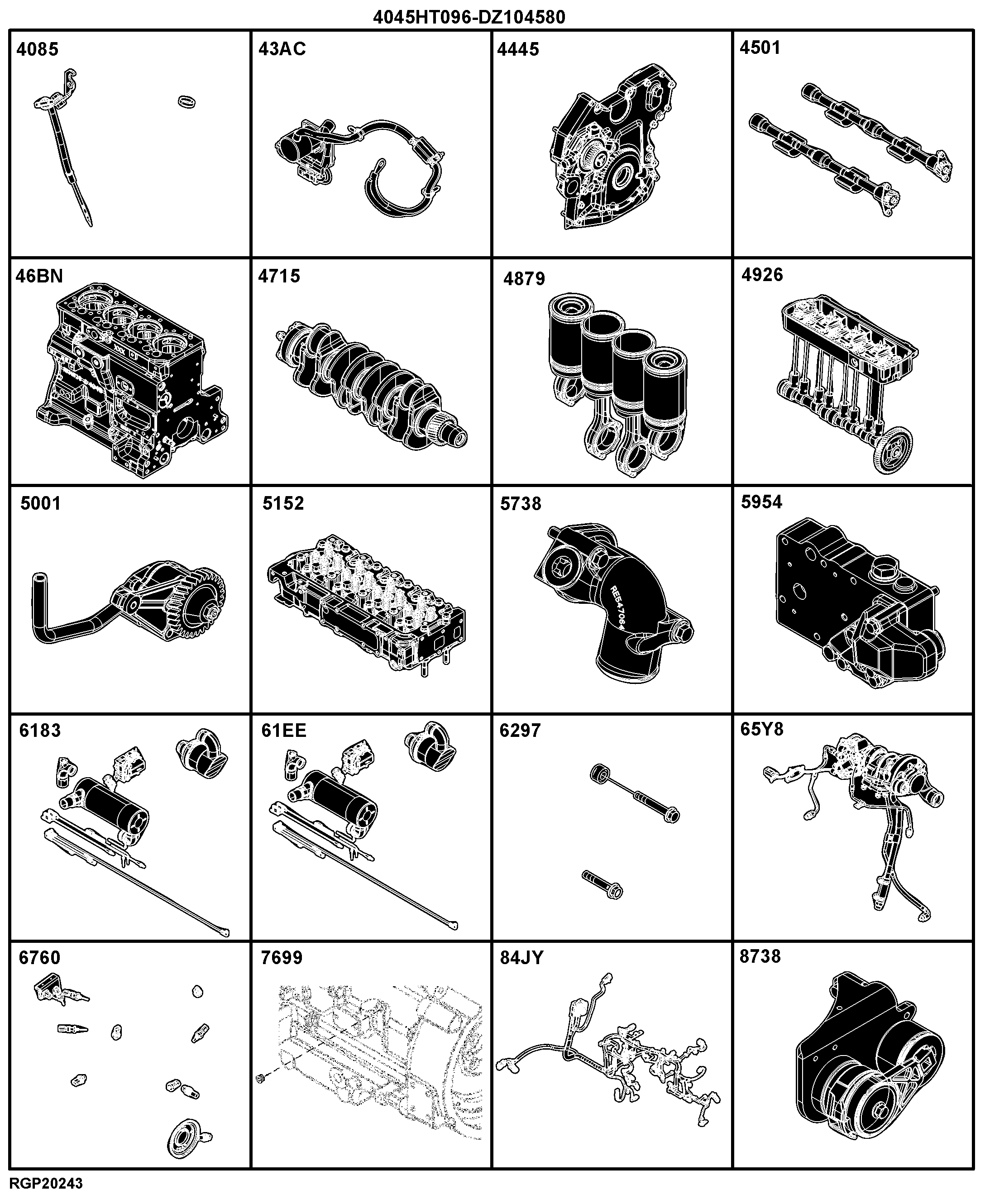 04A Engine 4045HT096-DZ104580