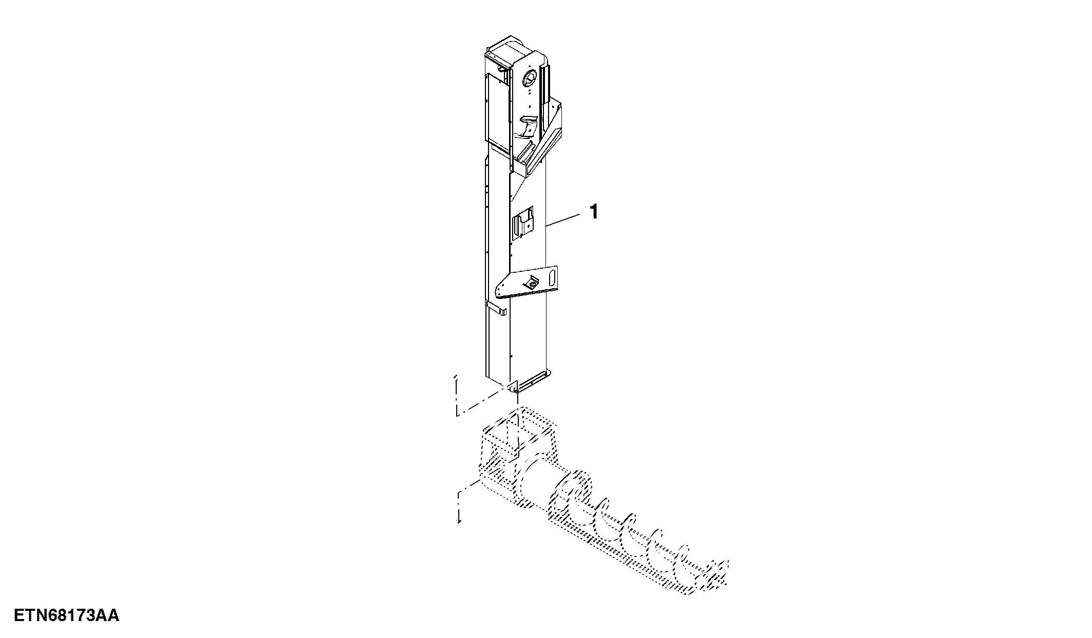 Clean Grain Elevator Housing, Regular Capacity and Regular Wear