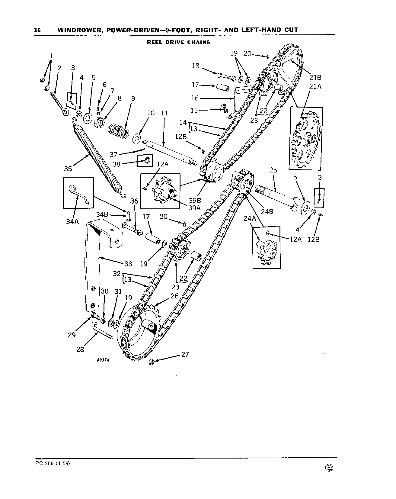 Reel Drive Chains