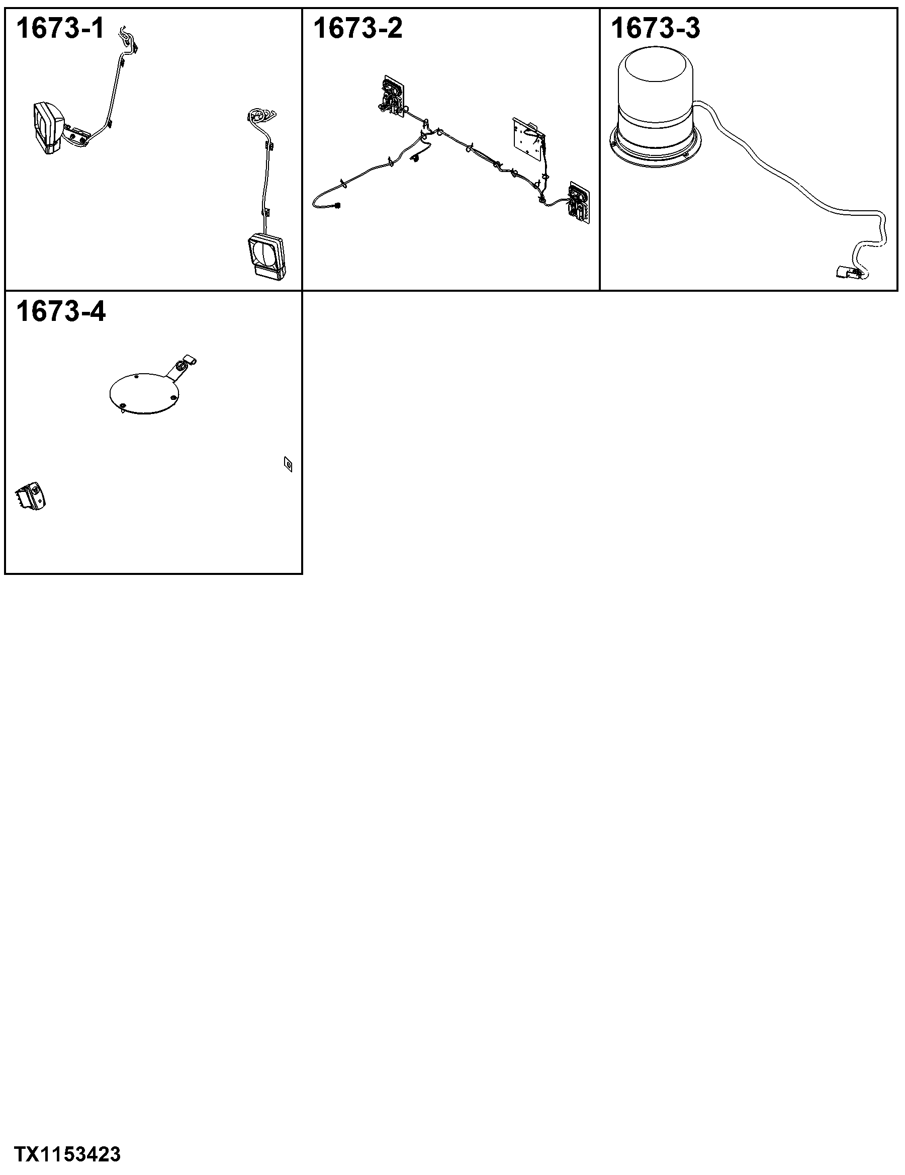 1673 Vehicle Lighting System