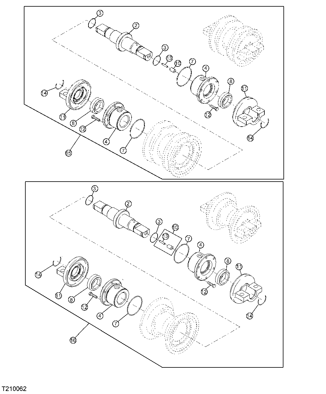 Single and Double Flange Track Roller And Component Parts