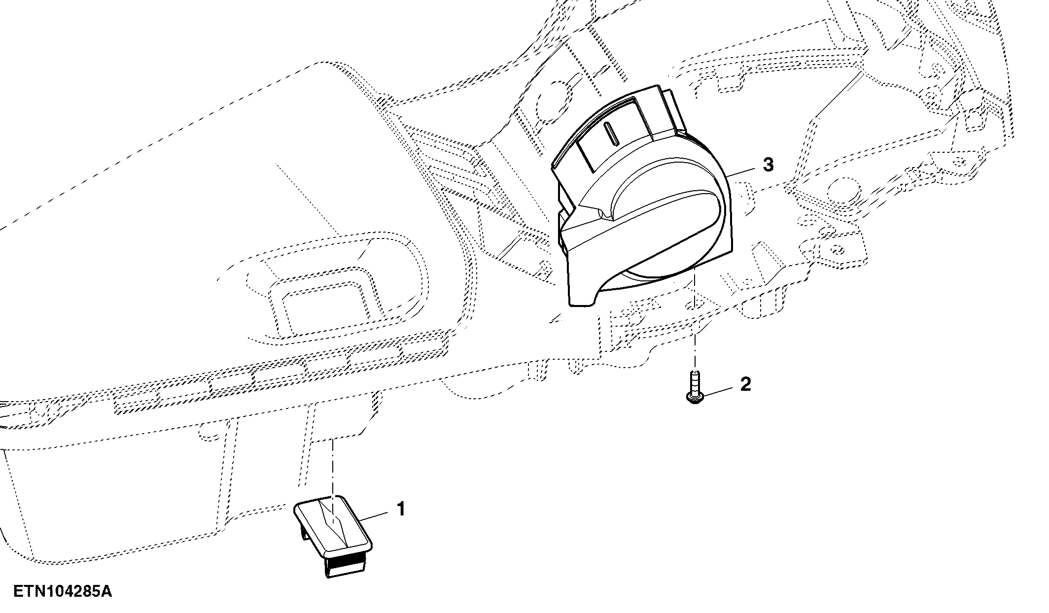 Control, Rear Hitch, W/O Height Encoder and Setup
