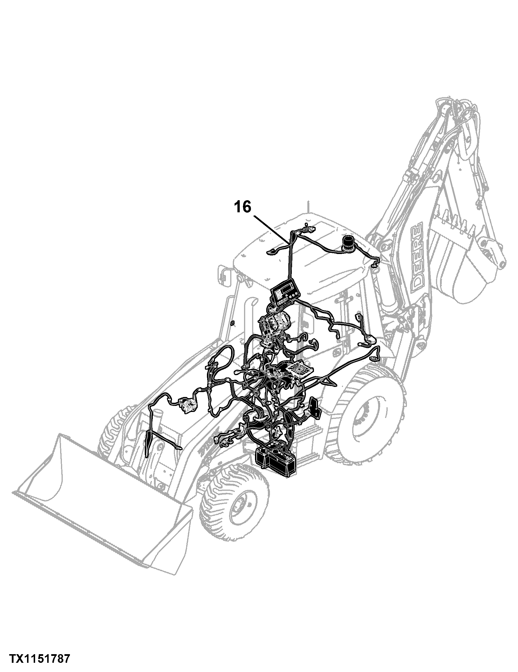 710K Backhoe Loader (Engine 6068HT079)(PIN: 1T0710KX_ _E219607- )