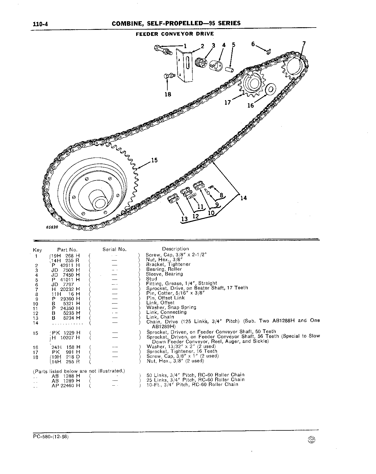 Drive Belts, Chains, and Tighteners (Continued)