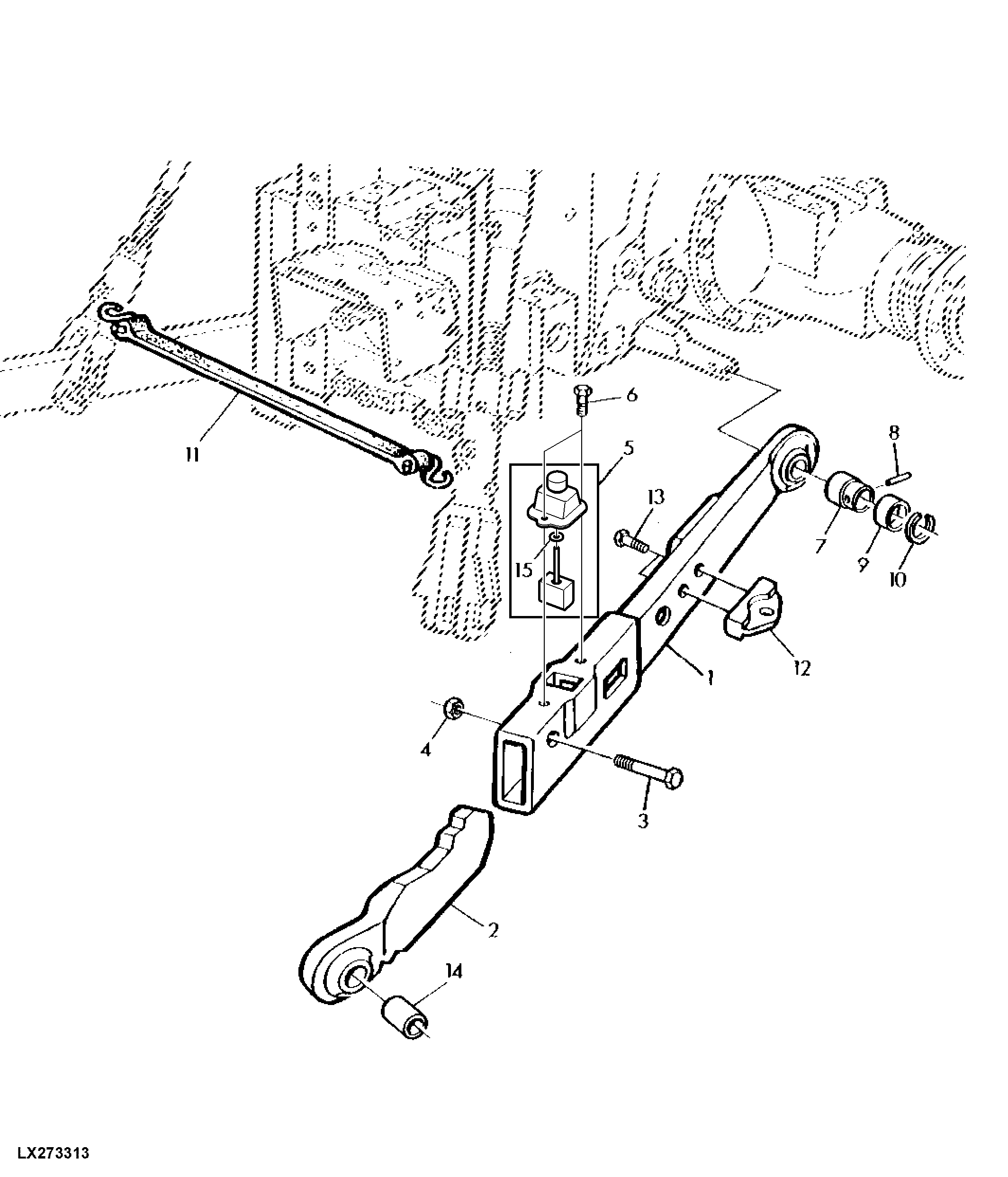 DRAFT LINKS, TELESCOPING (CATEGORY II + III N)