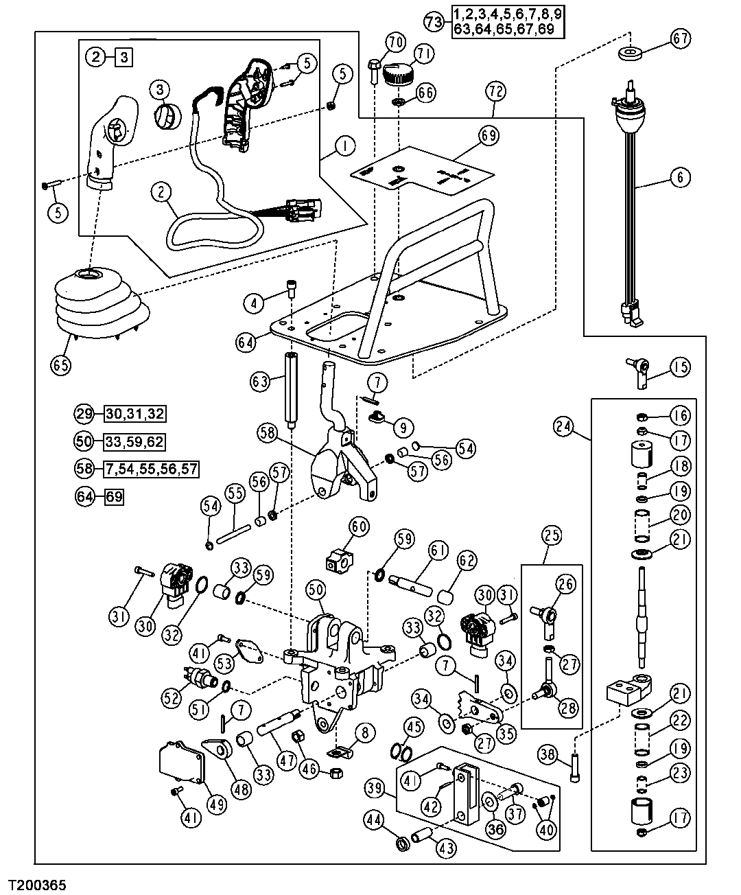 SINGLE LEVER CONTROL WITH SPEED IN GRIP (CONTINUED)