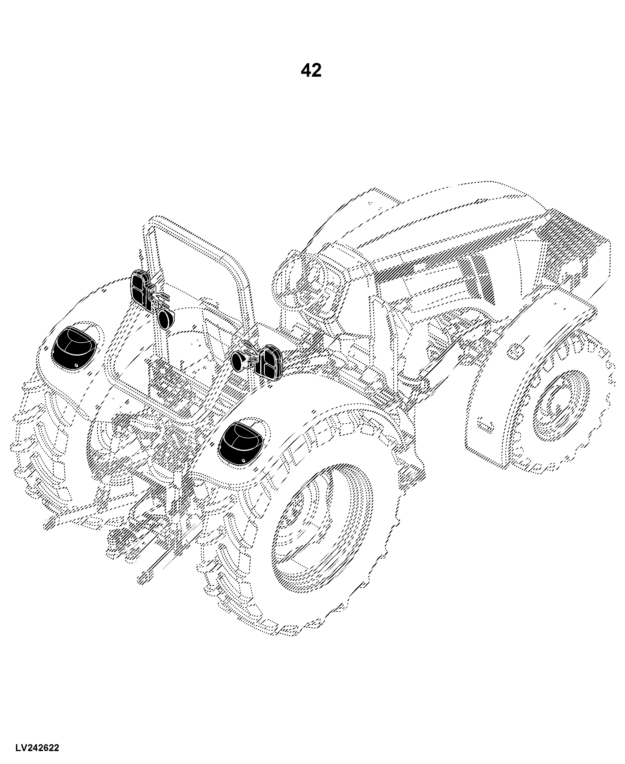 5100ML Tractor (Engine 4045HLV72, Final Tier 4)(North American Edition)