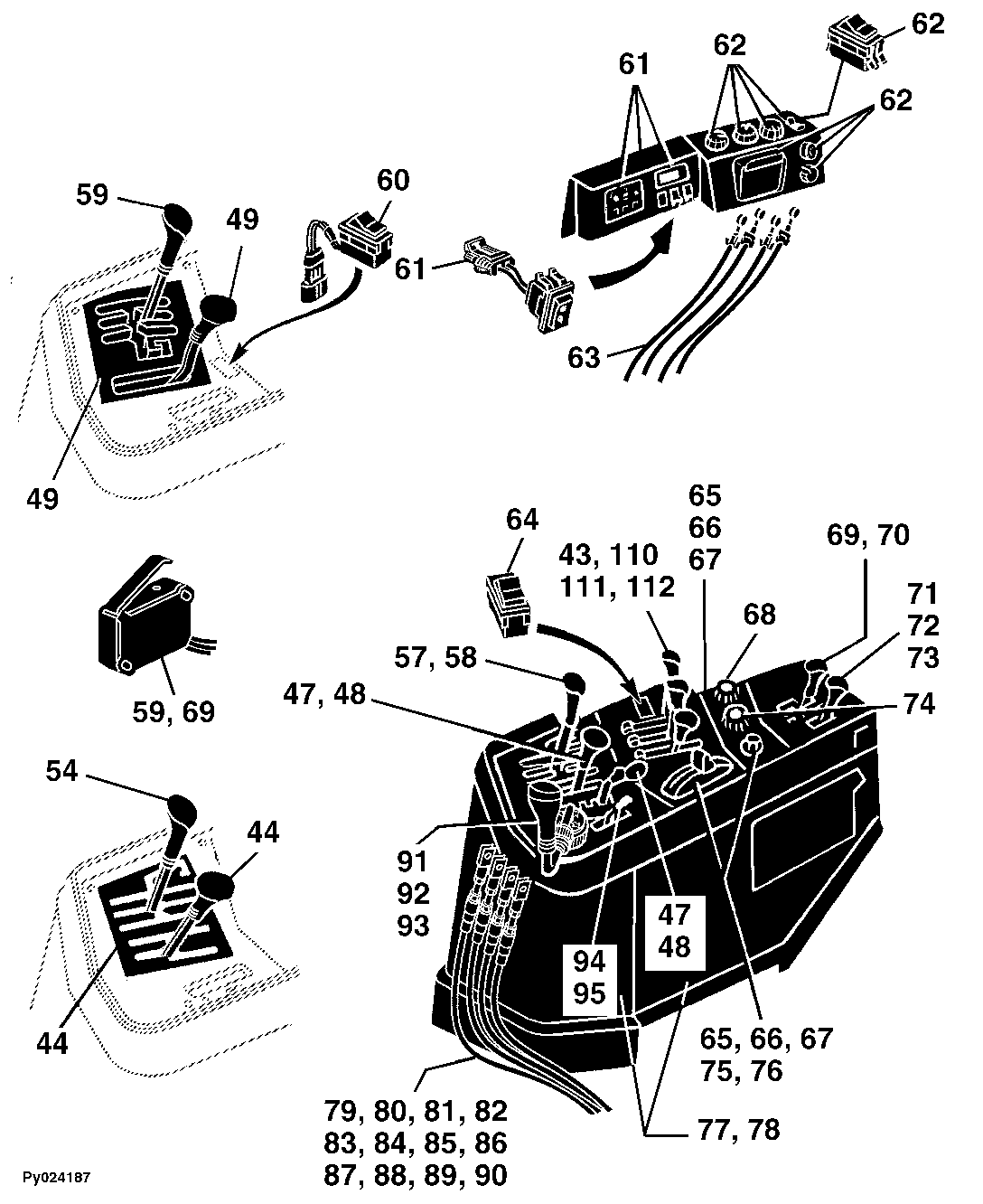 92 OPERATORS STATION, CONTROLS, ACCESSORIES