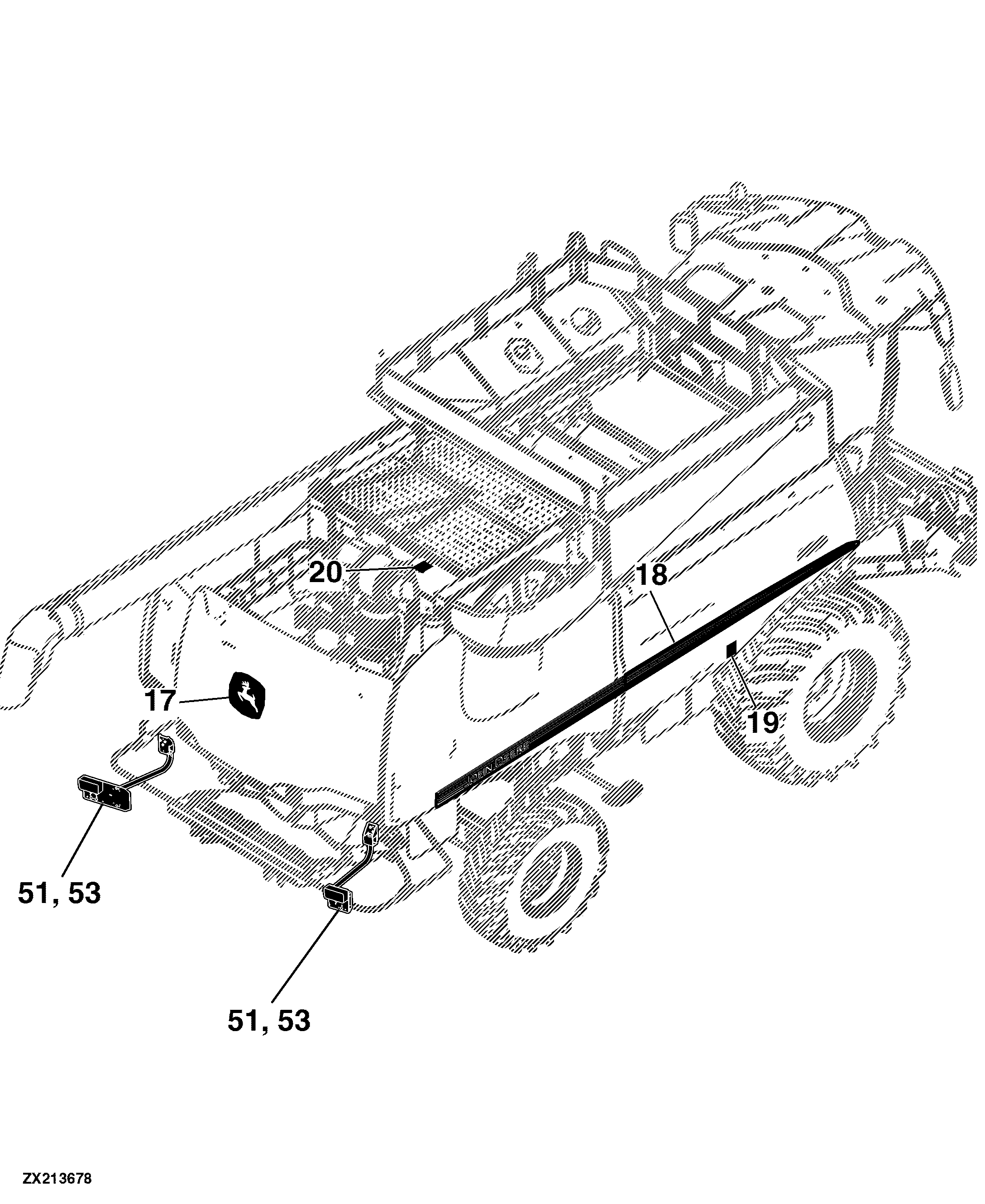 80 Frame, Miscellaneous Combine S660 - MY15
