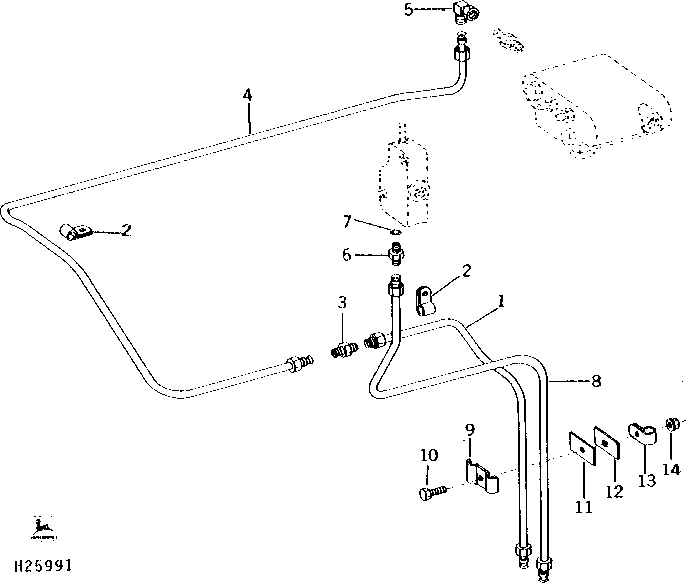 UPPER LEVELING LINES - SIDEHILL ( - 208362)