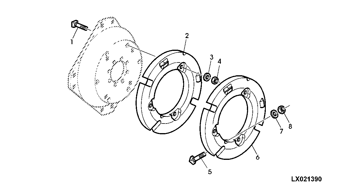 WEIGHTS 55KG (121LBS) FOR STEEL DISK REAR WHEELS