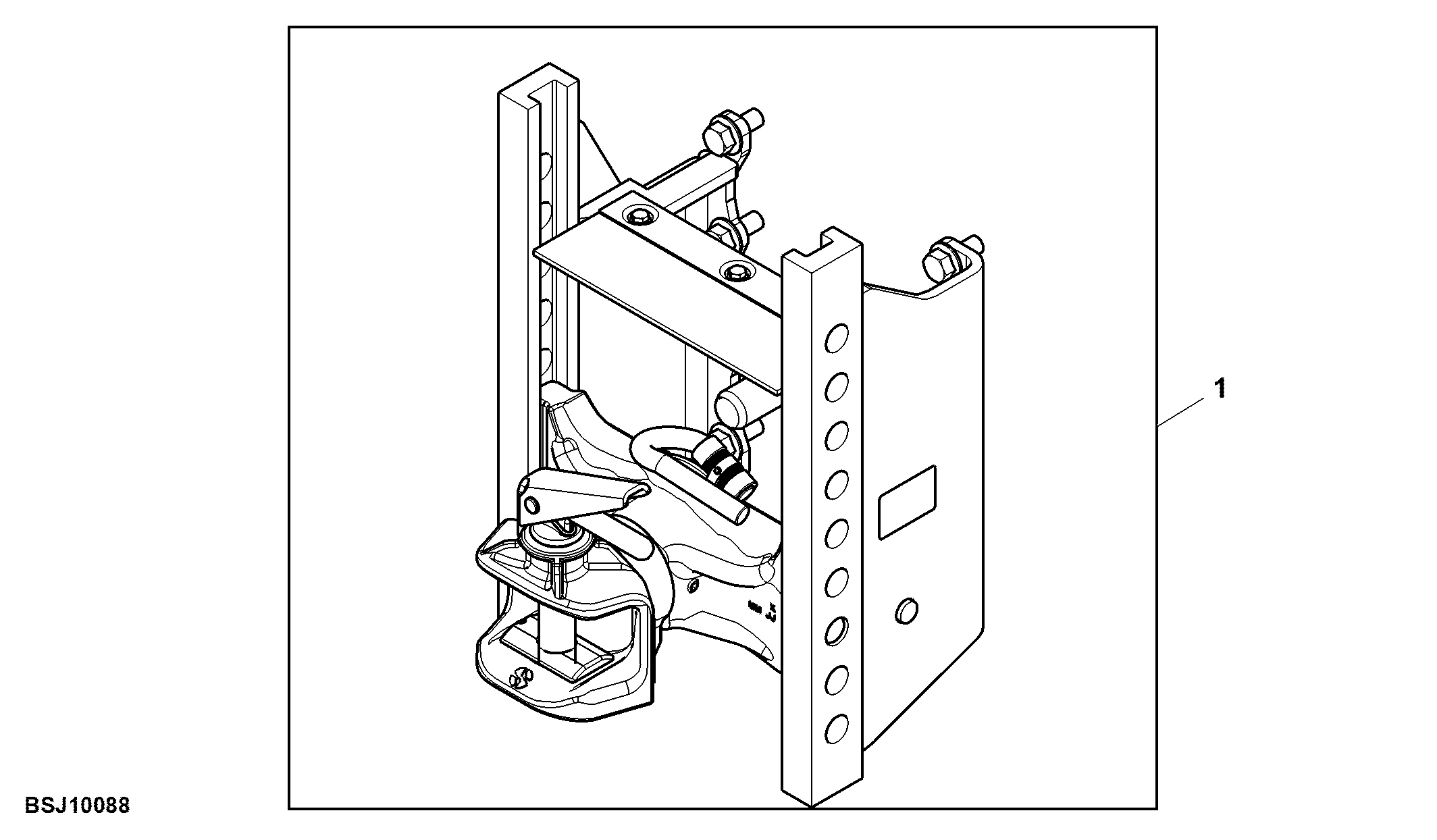 Attachment, Hitch Coupling Kit, Manual, PowrReverser™