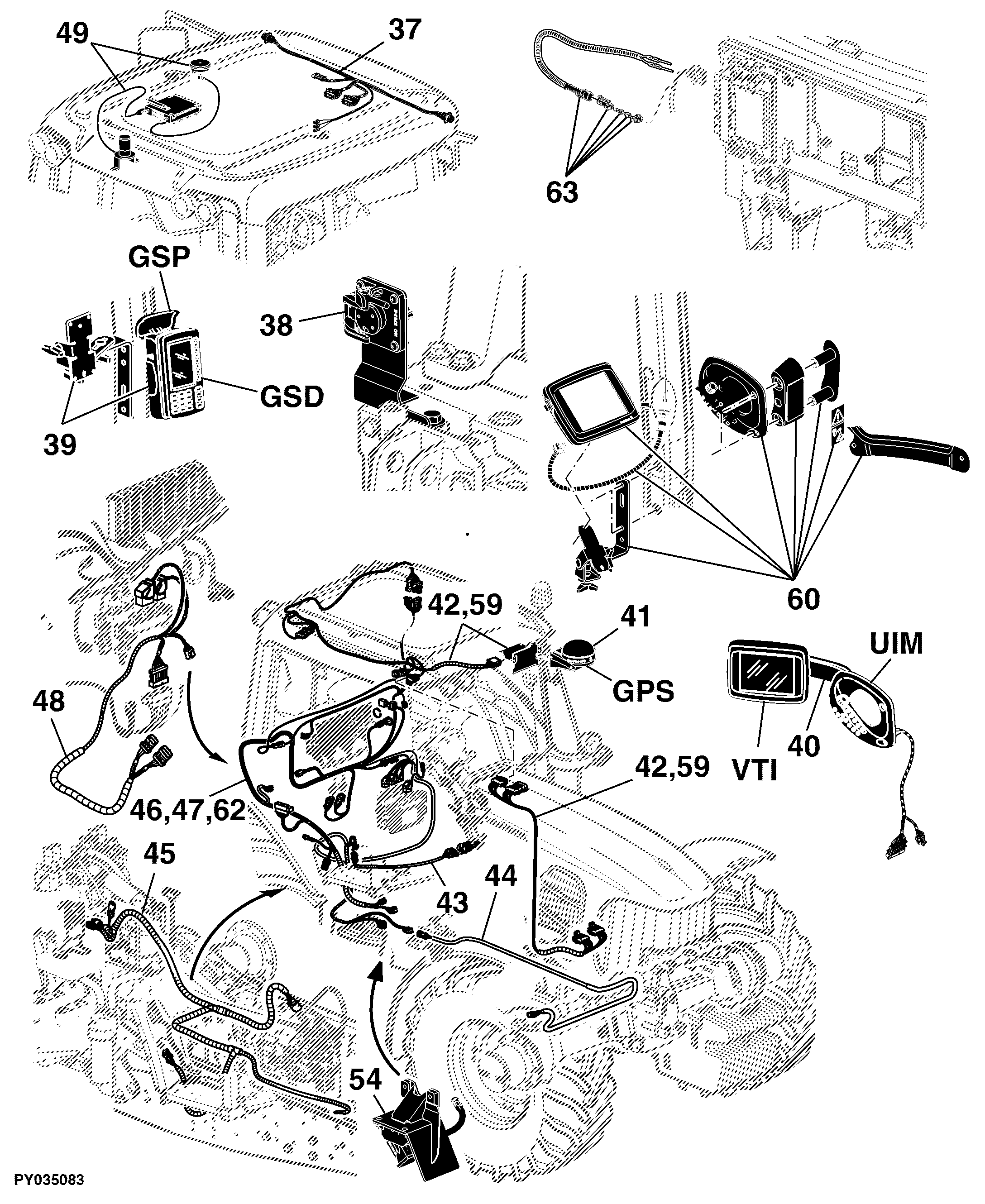 42 Electrical Components / Wiring Harnesses and Precision Farming Equipment