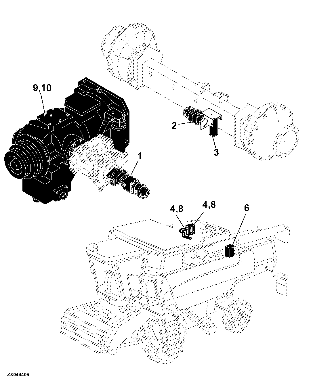 71 Hydraulic System - ProDrive Combine T660