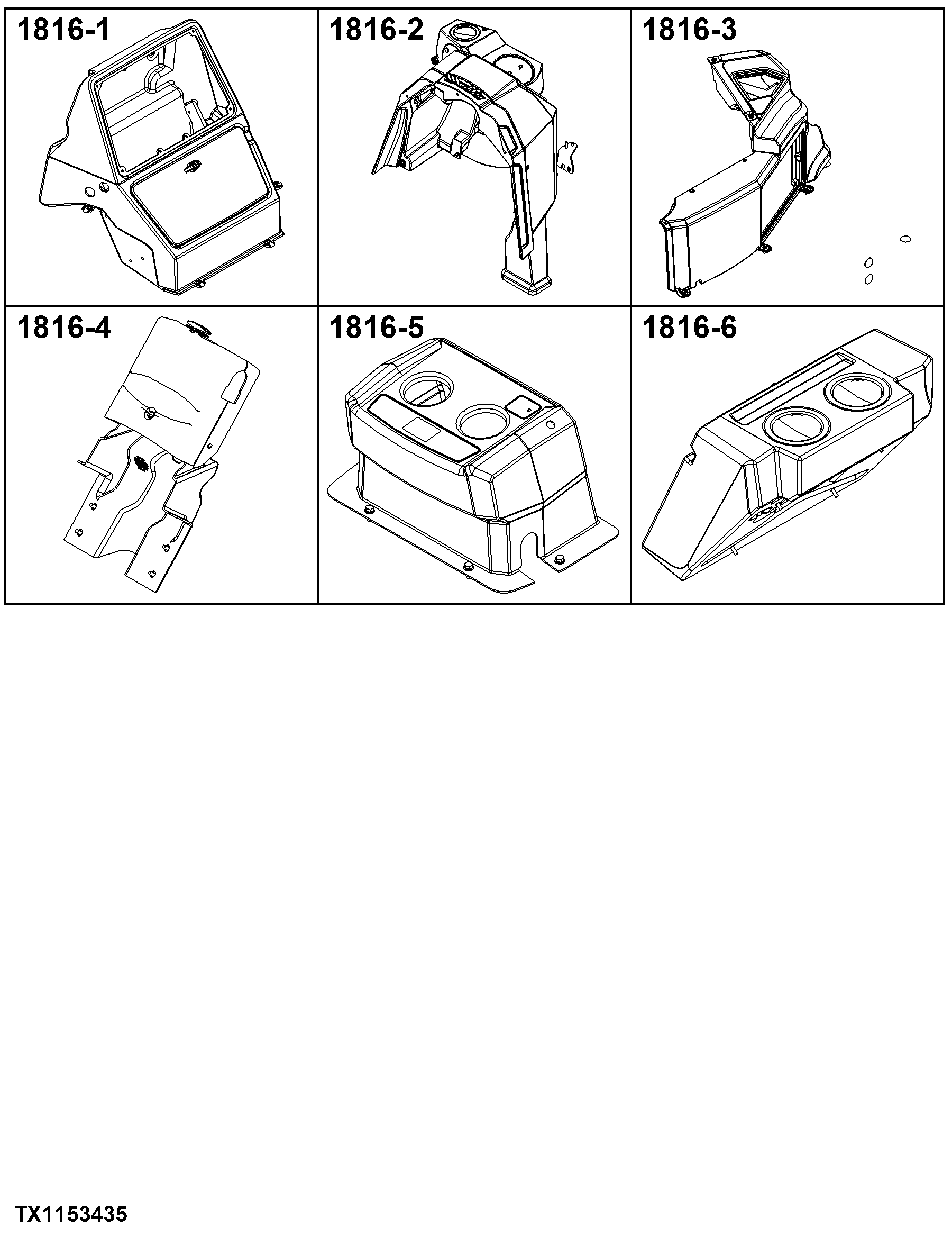 1816 Instrument and Control Mounting Structure