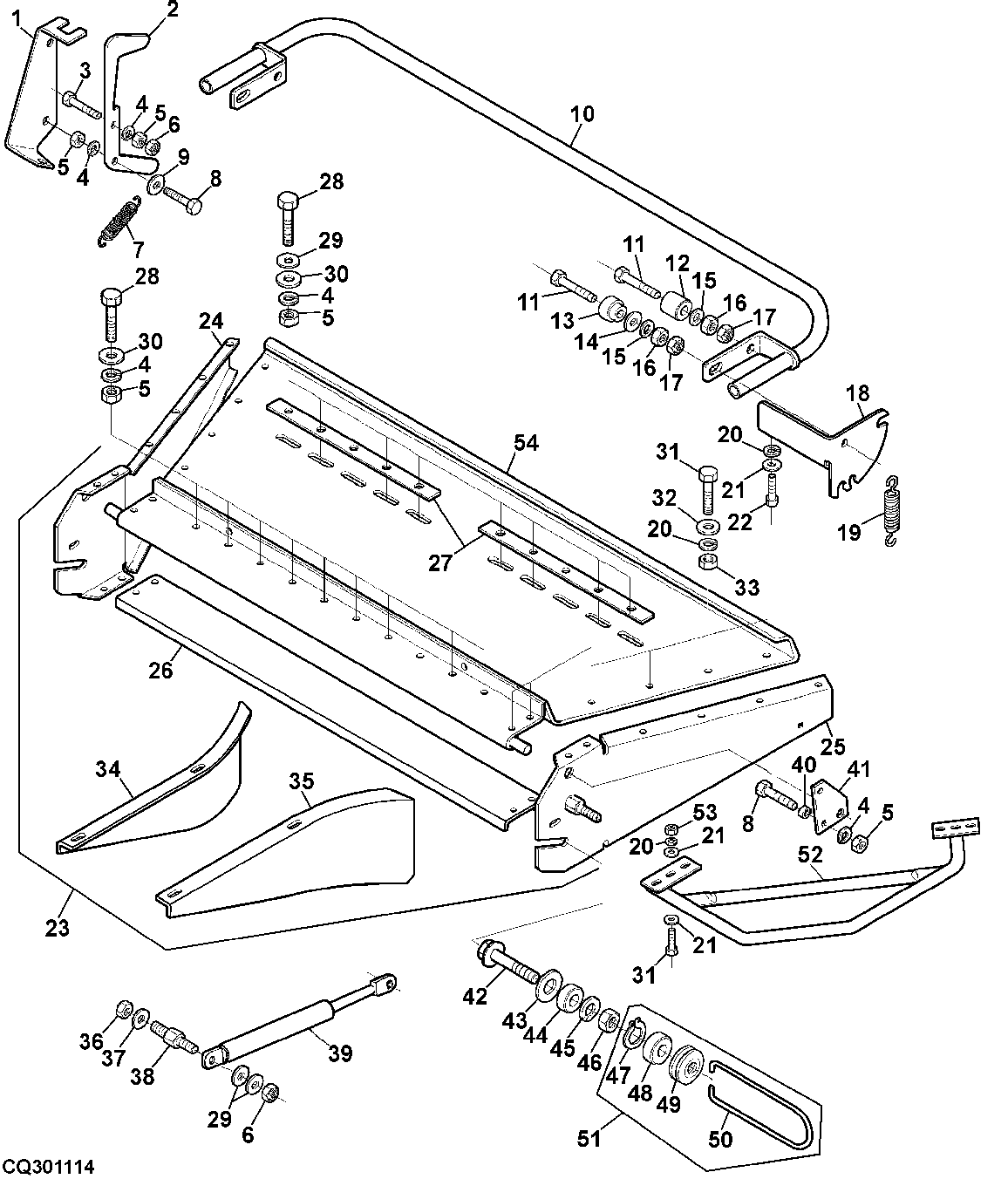 Straw Distributor, Mechanical Adjustment, Fine Cut