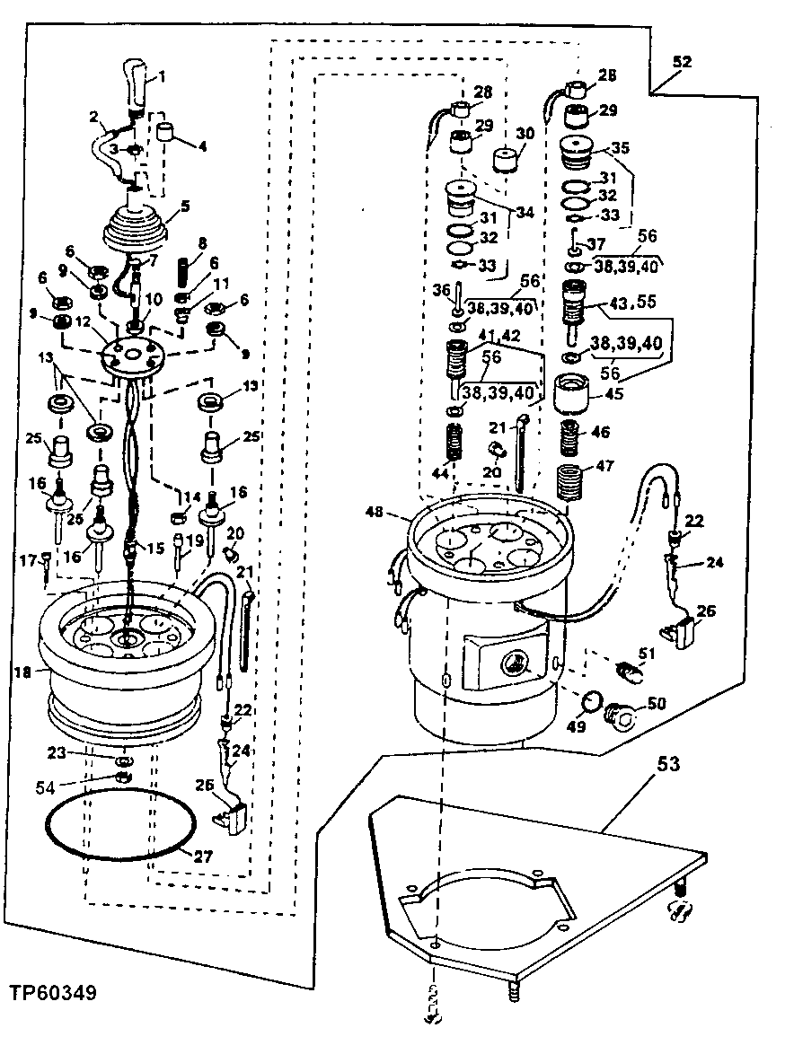 HYDRAULIC REMOTE CONTROLLER (ROBUST) (563543 - )
