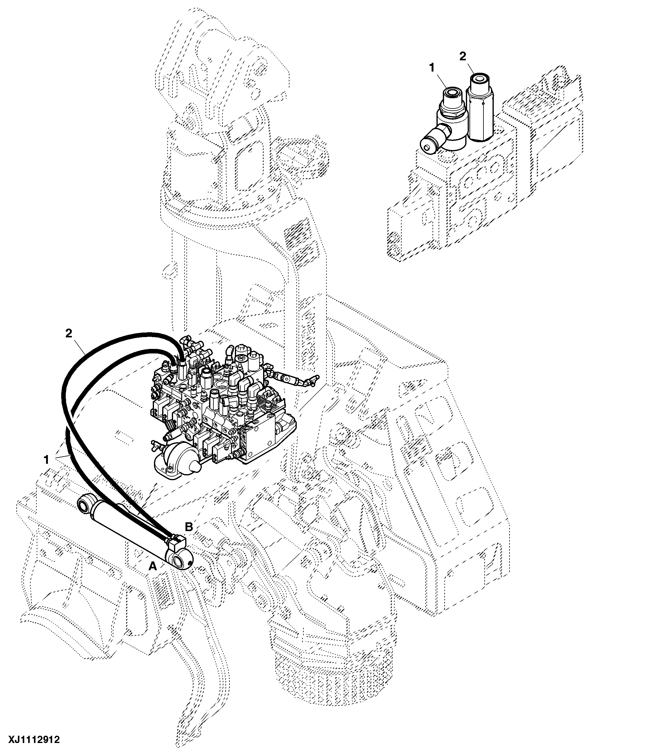 Upper Delimb Cylinder Hoses