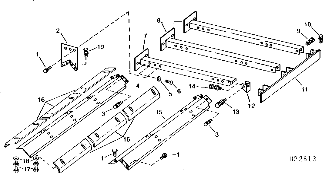GRAIN TANK INNER UNLOADING AUGER COVERS AND CHANNELS
