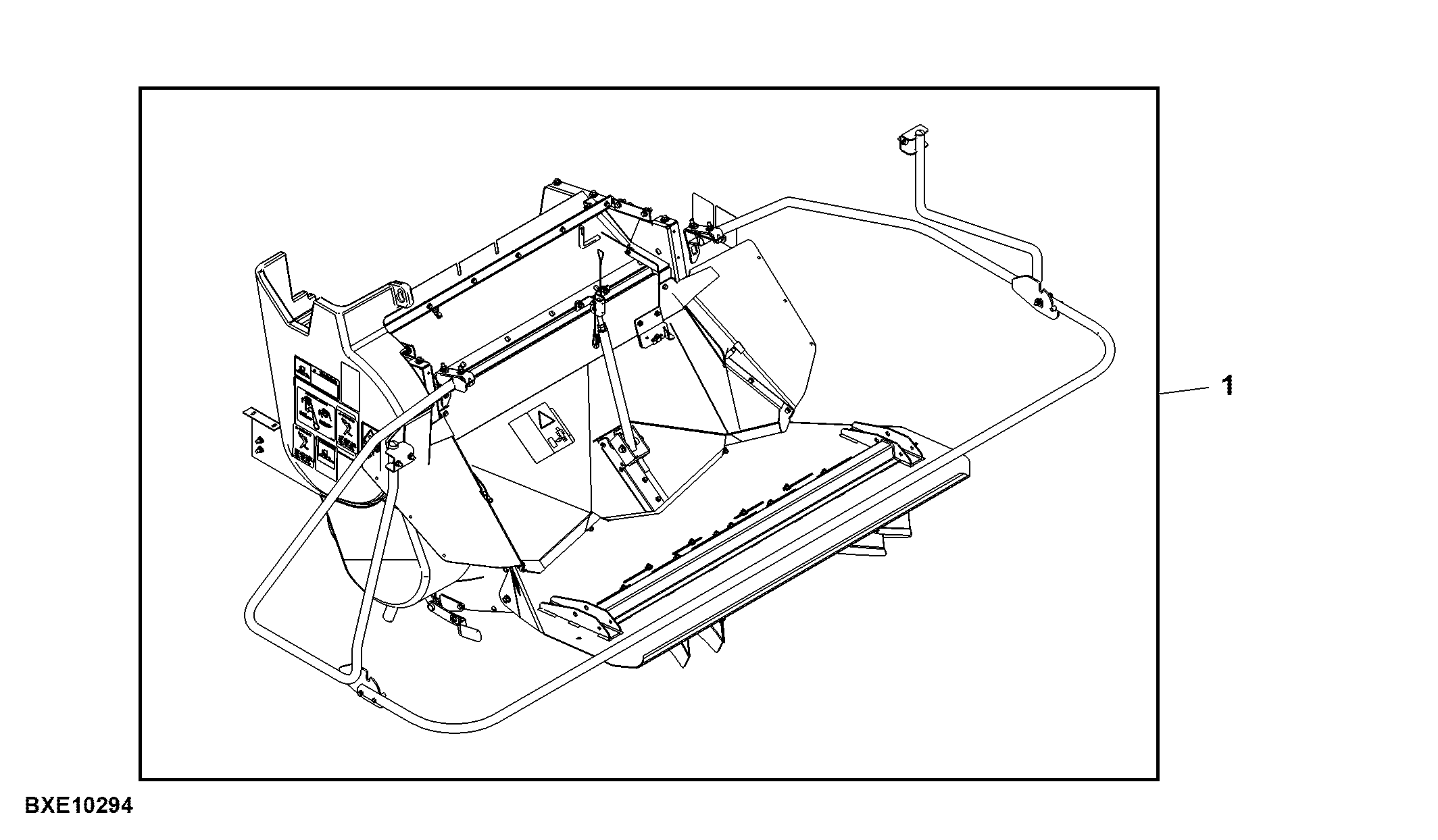 Attachment, Straw Spreader