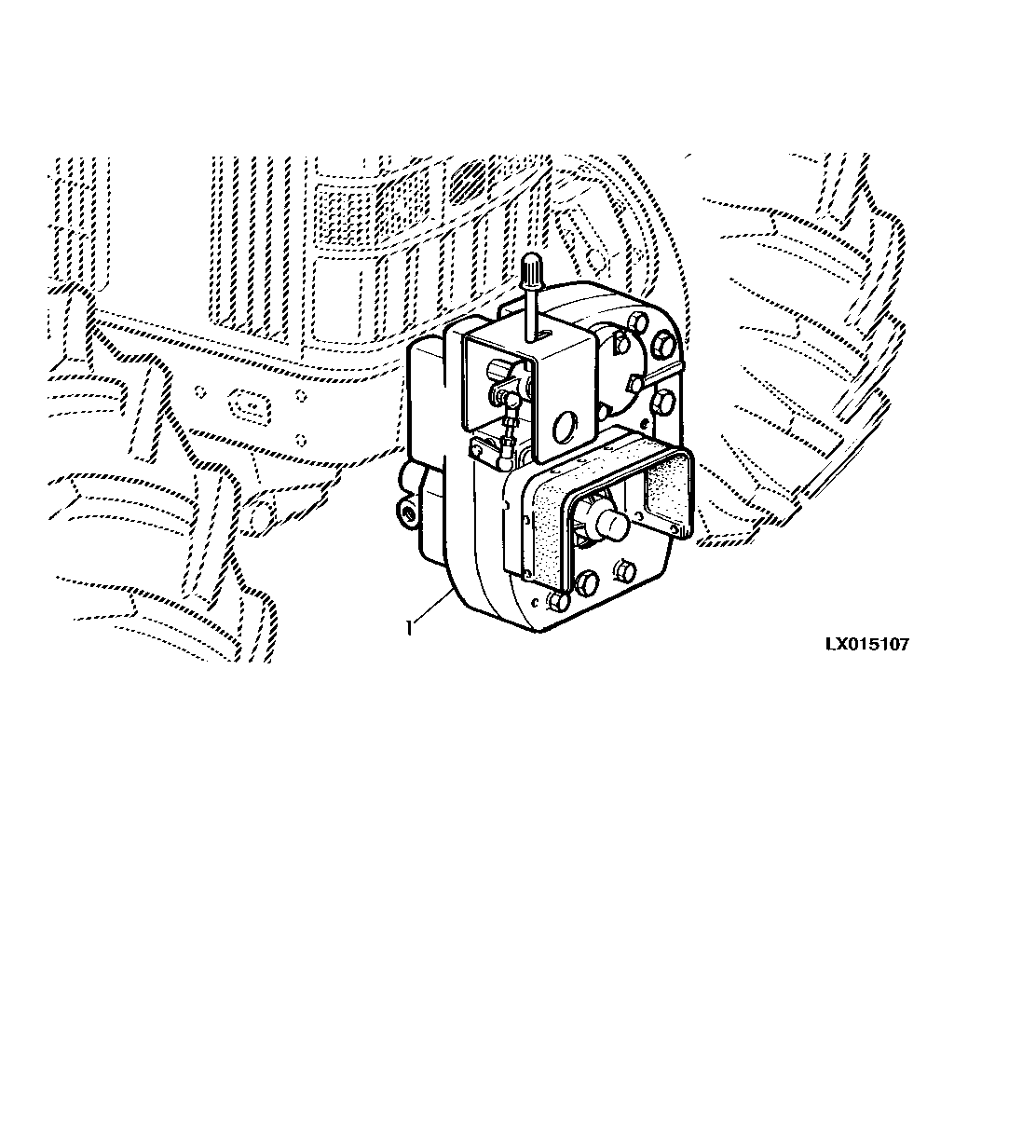 FRONT PTO (WITH FRONT DRIVE PROVISION/ WITHOUT OPTION TRANSMISSION HOUSING)