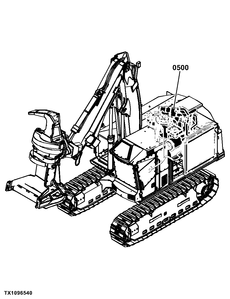 903K Tracked Feller Buncher (PIN: 1T0903KX_ _D181103 - D270472)(PIN: 1T0903KX_ _C181103 - C270472)