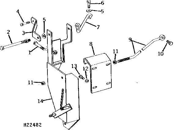 AIR CONDITIONER COMPRESSOR MOUNTING AND SUPPORTS ( - 1973)