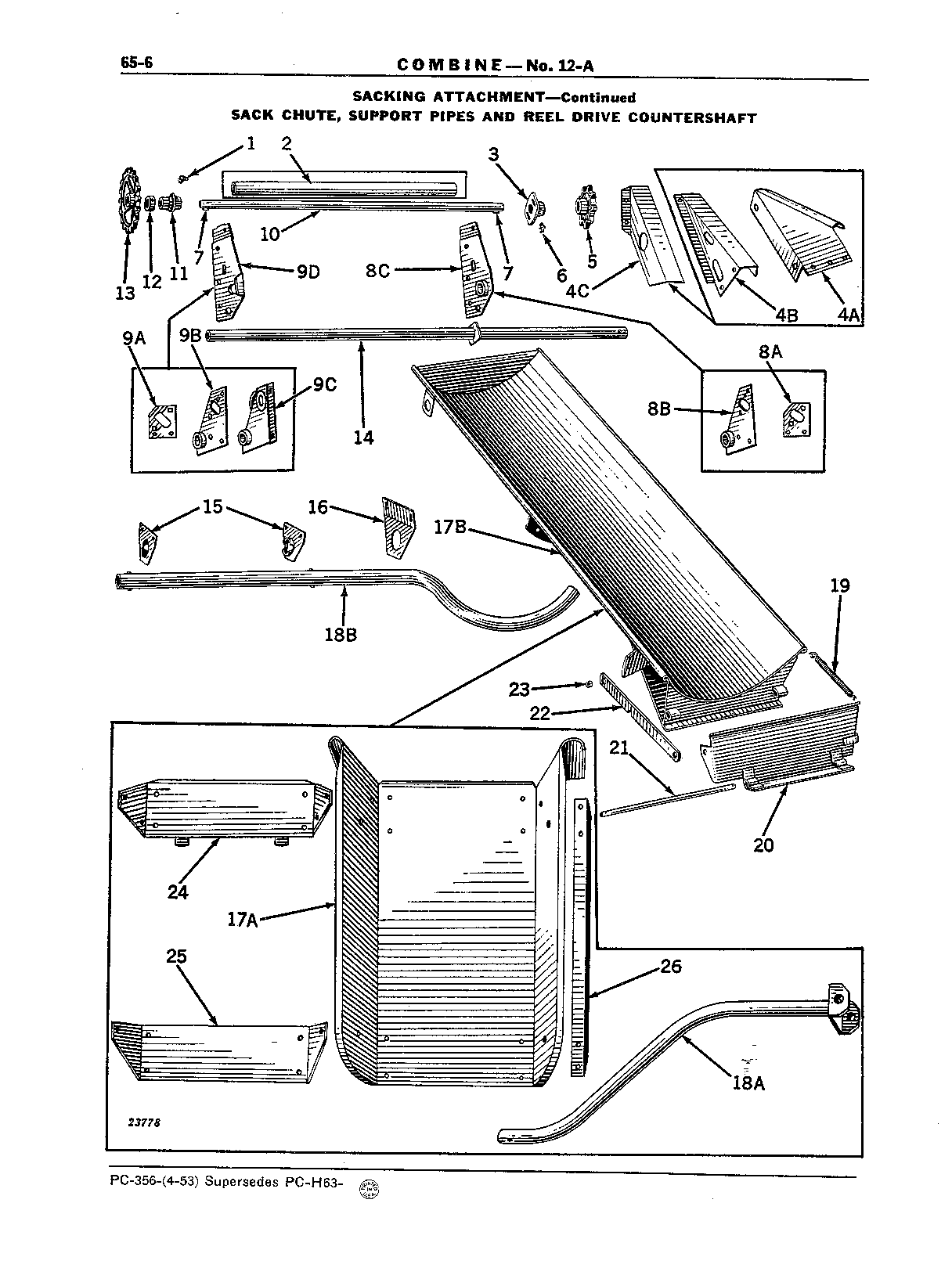 Section 65-Sacking Attachment (Continued)