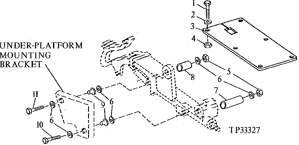 DIFFERENTIAL LOCK VALVE ATTACHING HARDWARE (530594 - 538882)